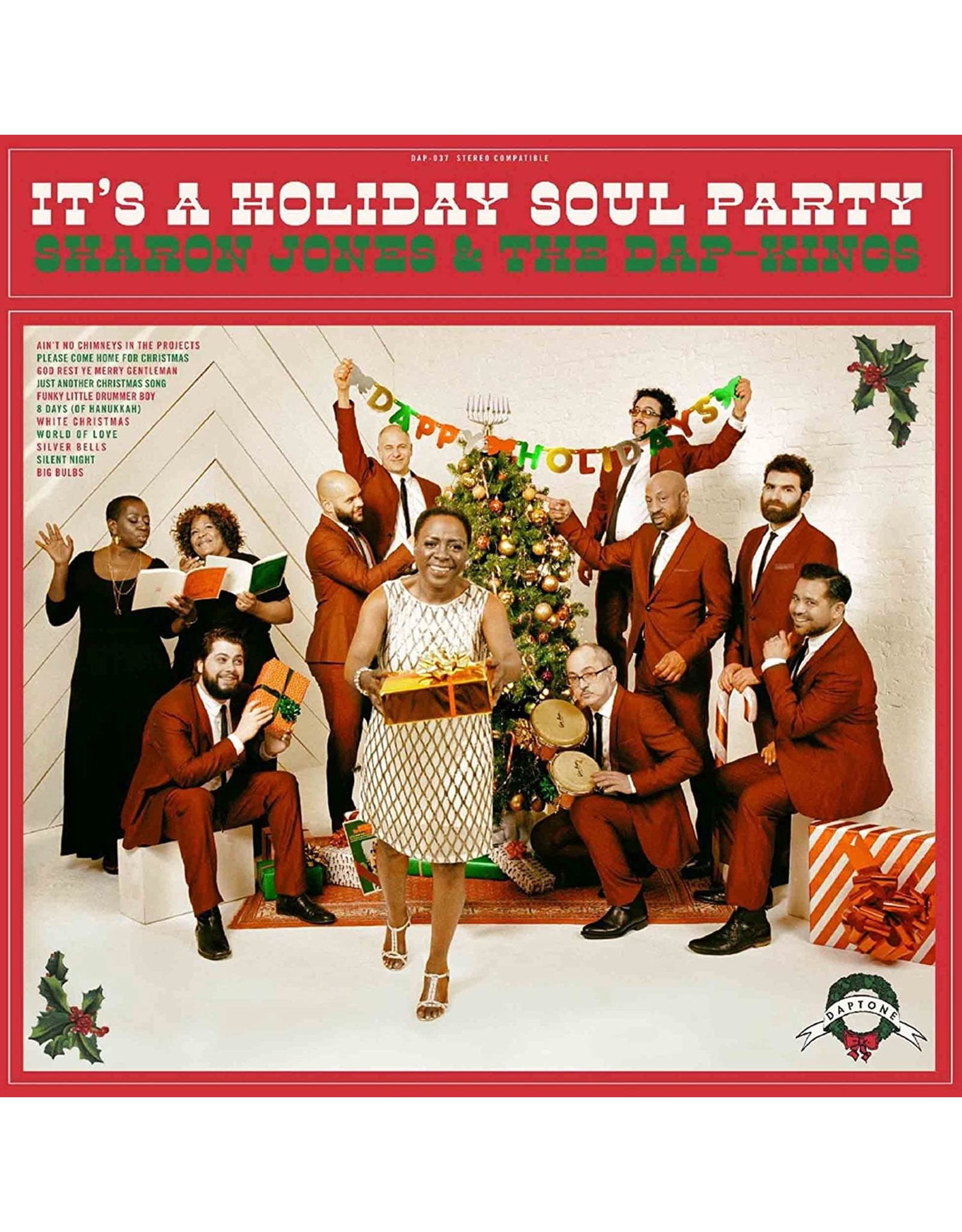 Sharon Jones & The Dap Kings - It's a Holiday Soul Party (Candy Cane Vinyl)