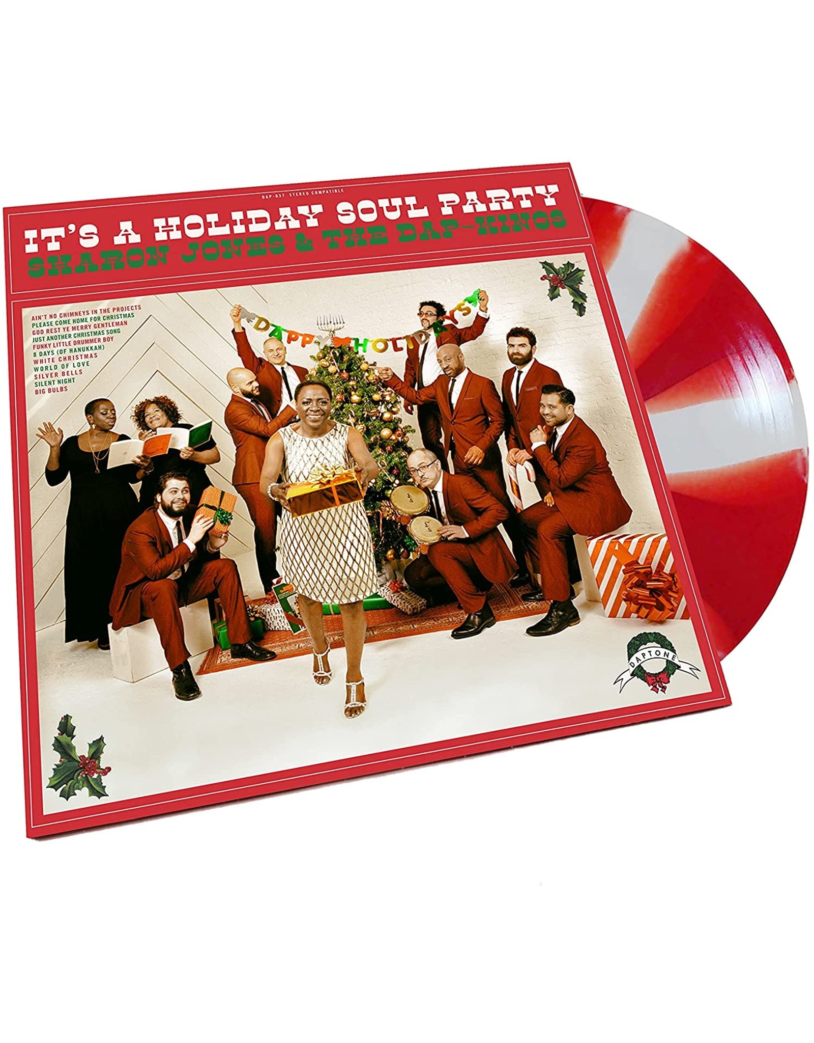 Sharon Jones & The Dap Kings - It's a Holiday Soul Party (Candy Cane Vinyl)