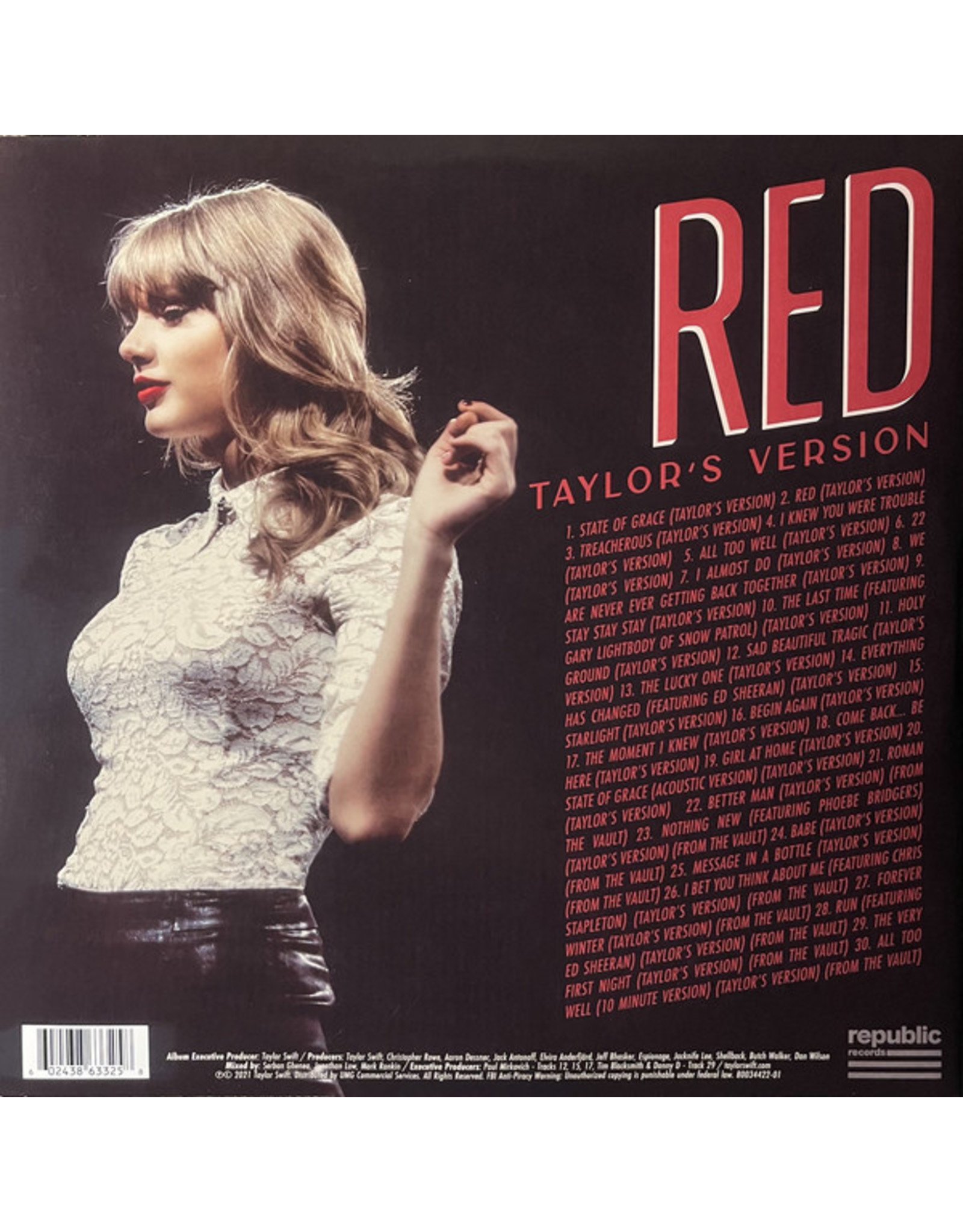 Taylor Swift - Red (Taylor's Version) [4LP]