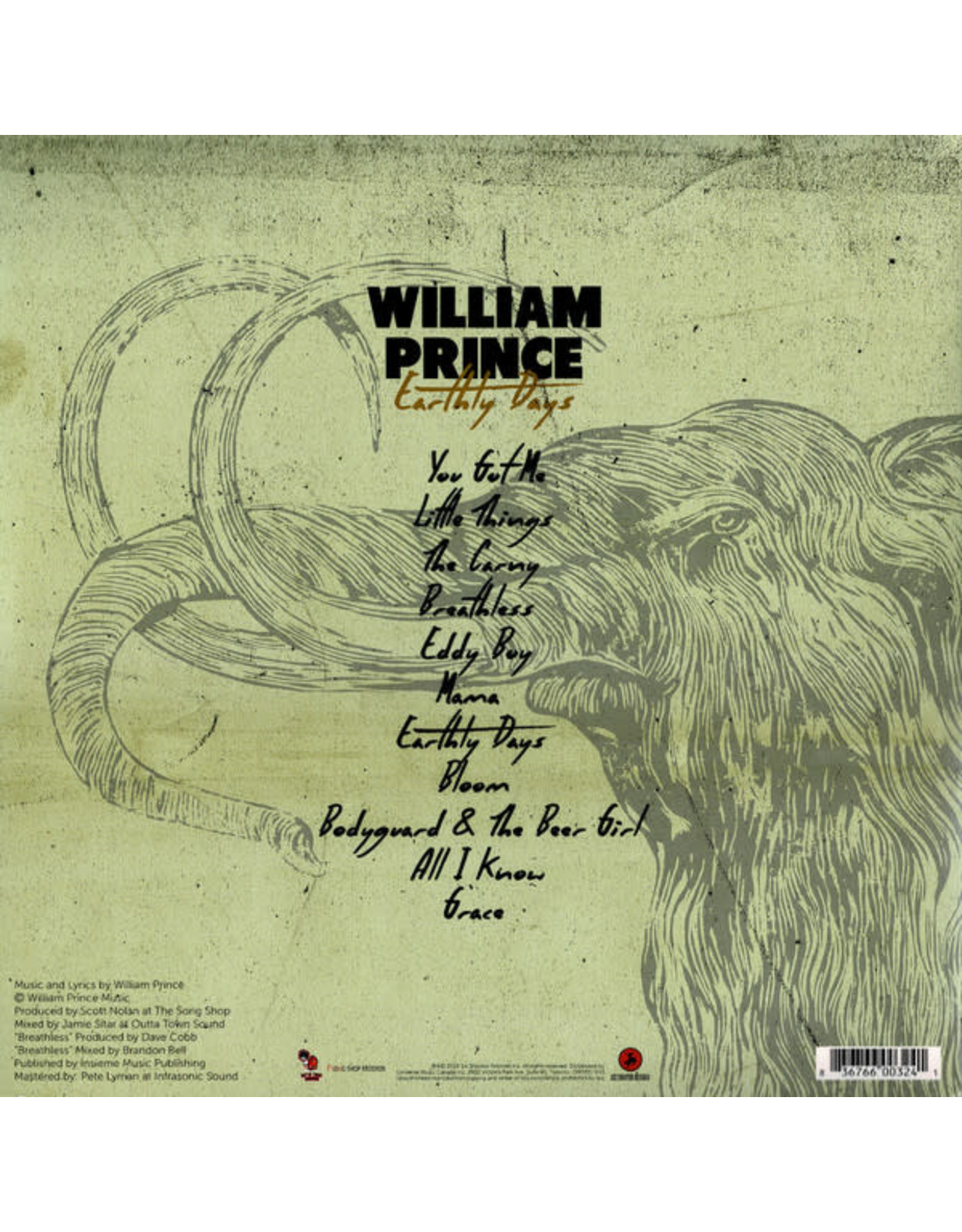 William Prince - Earthly Days