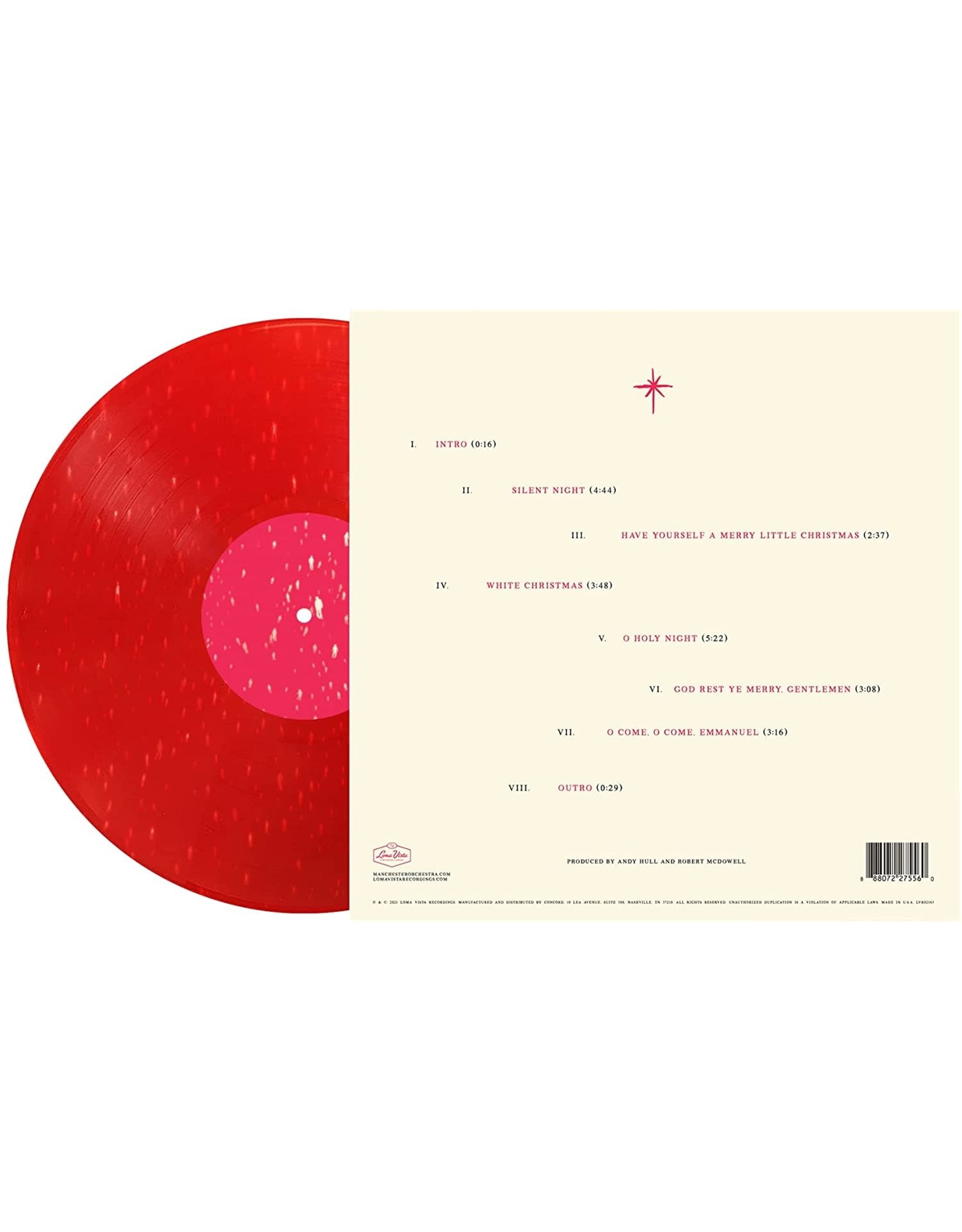 Manchester Orchestra - Christmas Songs Vol. 1 (Red Vinyl)