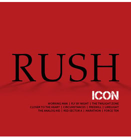 Rush - ICON: Greatest Hits (Clear Vinyl)