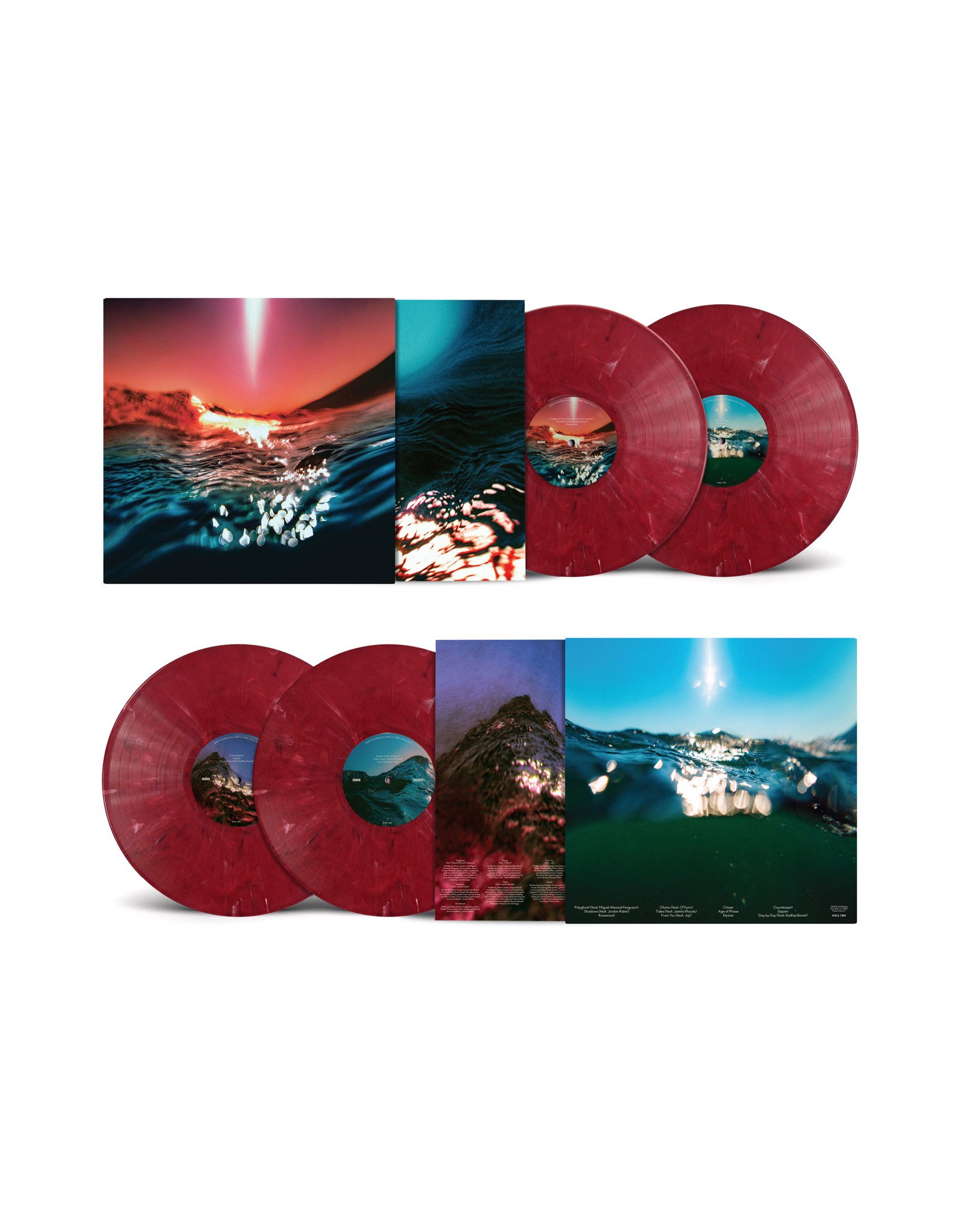 Bonobo - Fragments (Exclusive Red Marbled Vinyl)