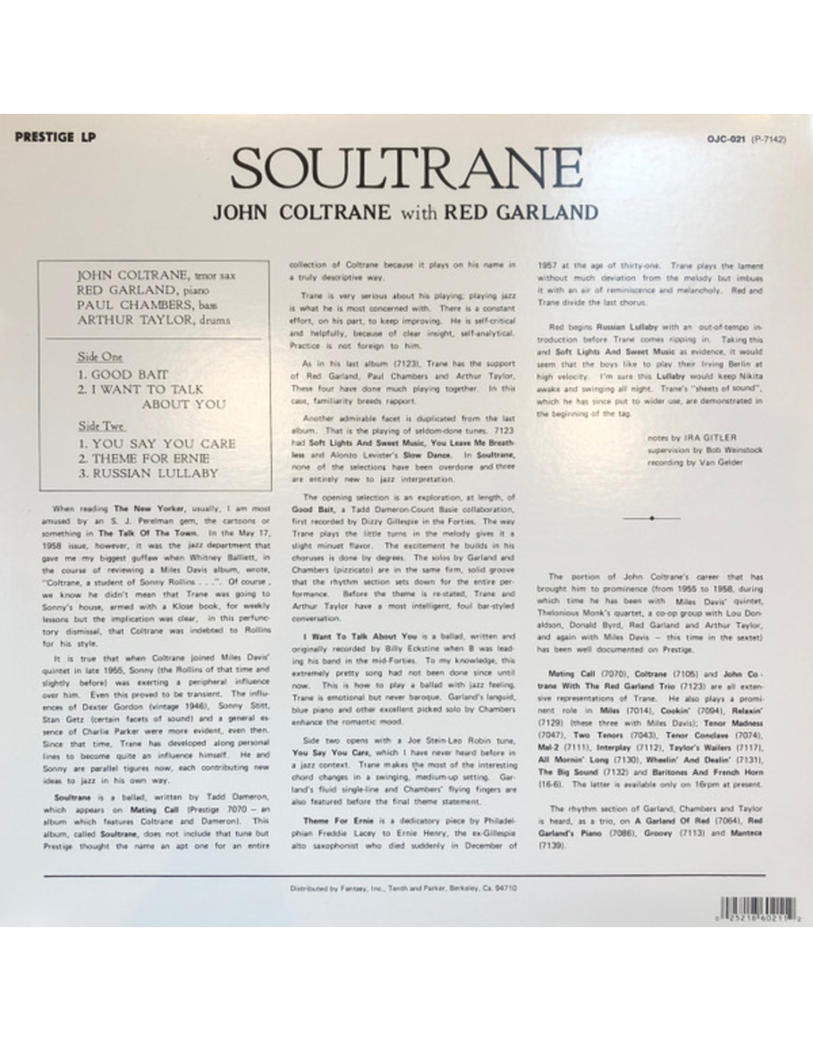 John Coltrane - Soultrane