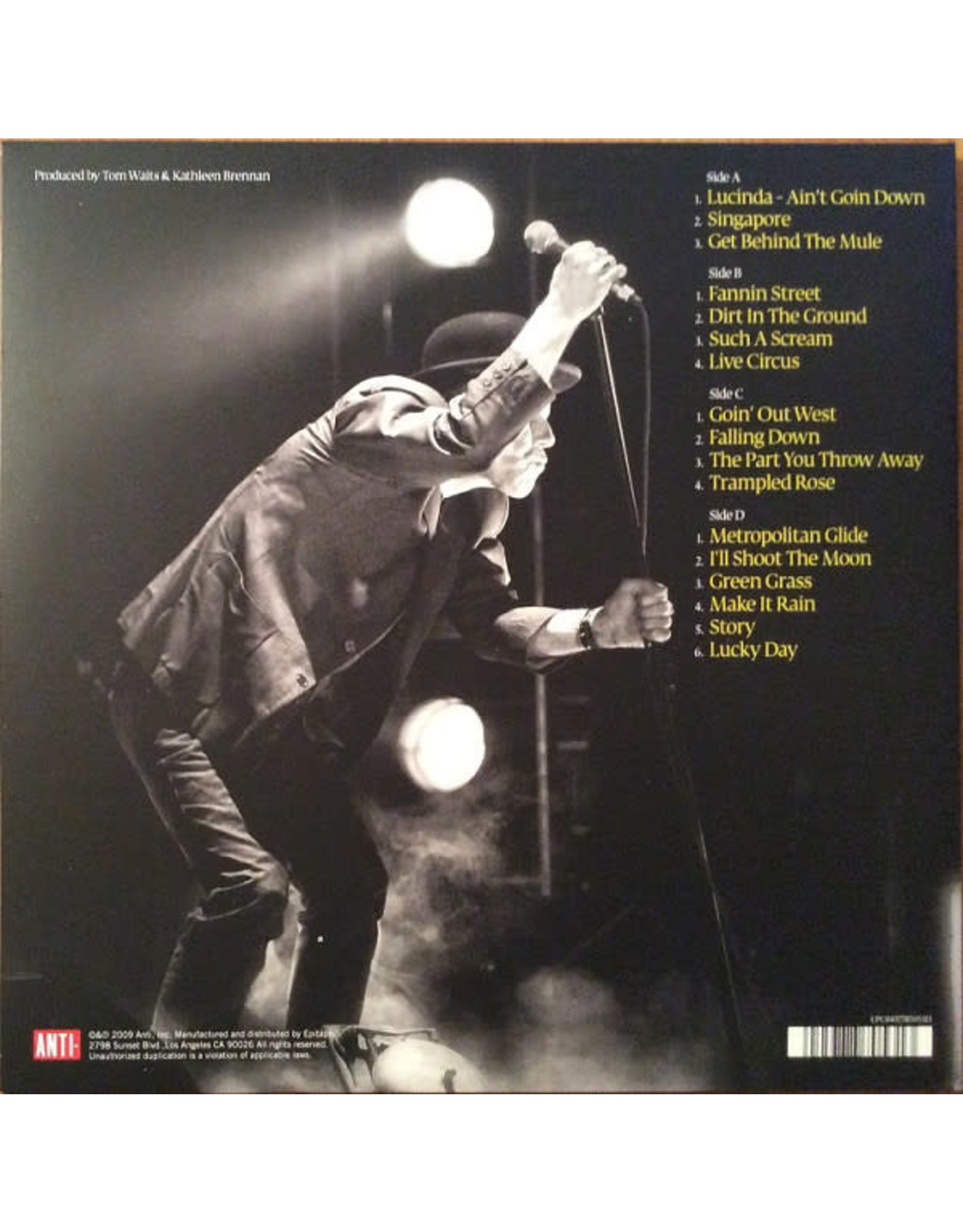 Tom Waits - Glitter & Doom Live