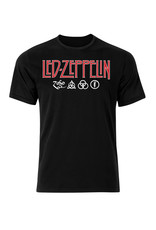 Led Zeppelin / Classic ZoSo Symbols Logo Tee