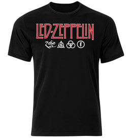 Led Zeppelin / Classic ZoSo Symbols Logo Tee