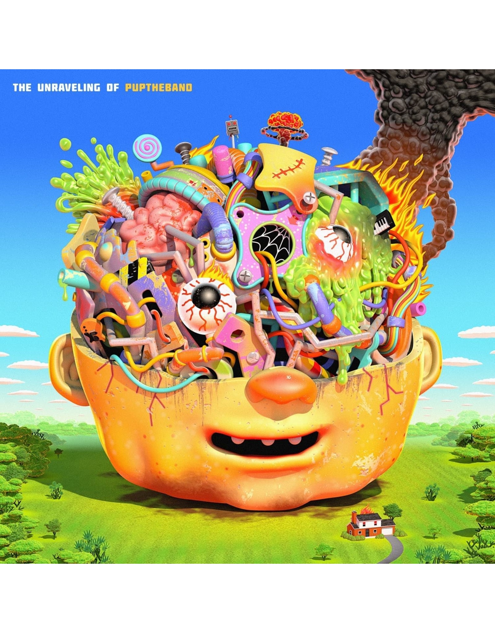 PUP - The Unraveling Of PUP The Band (Coral / Violet Splatter Vinyl)