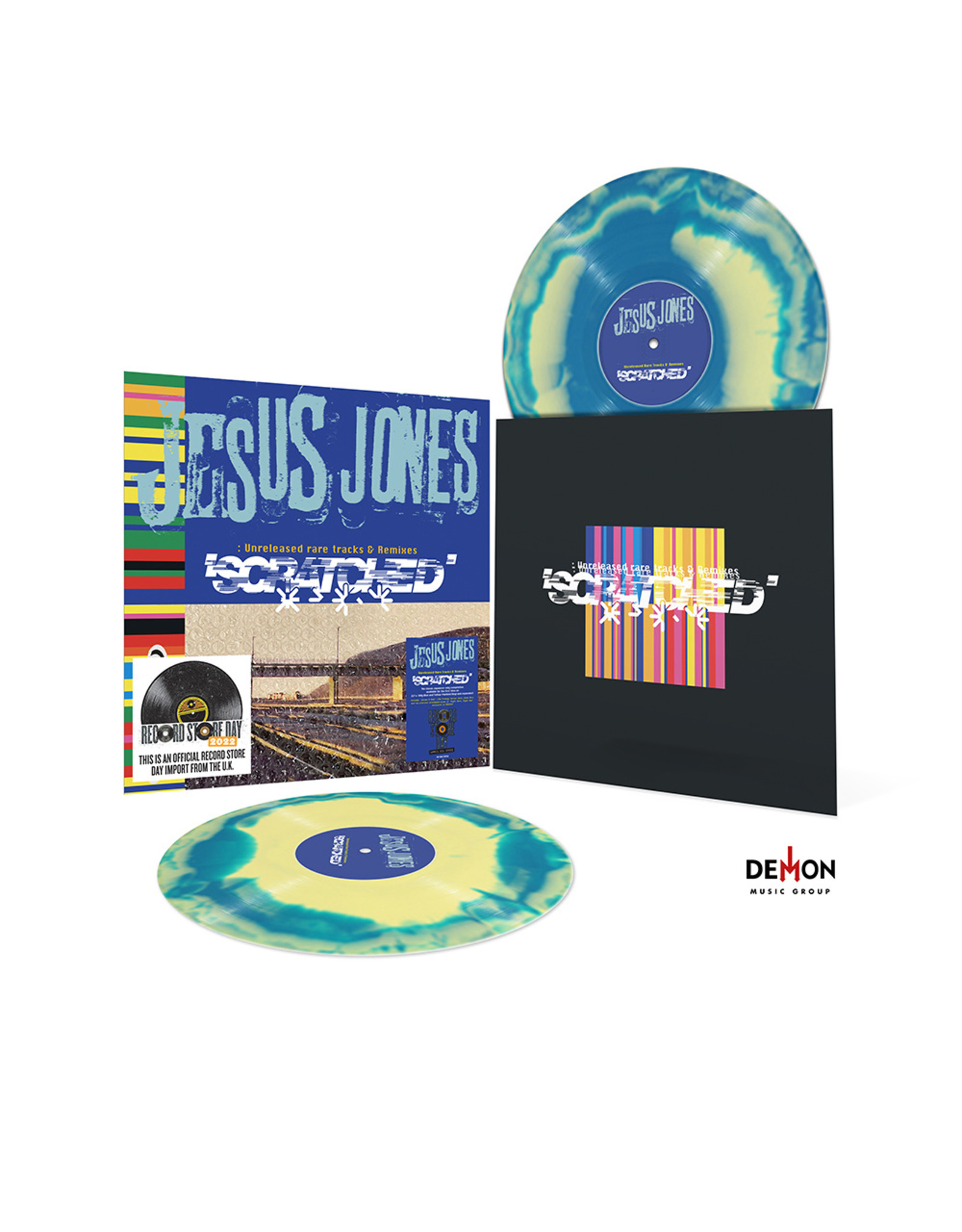 Jesus Jones - Scratched: Unreleased Rare Tracks & Remixes (Blue / Yellow Vinyl)