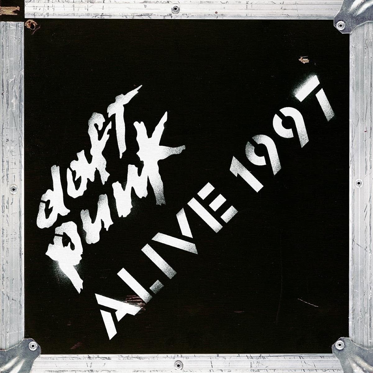 【額縁付き】daft punk alive レコード（新品） daft-punk-alive-1997-2021-