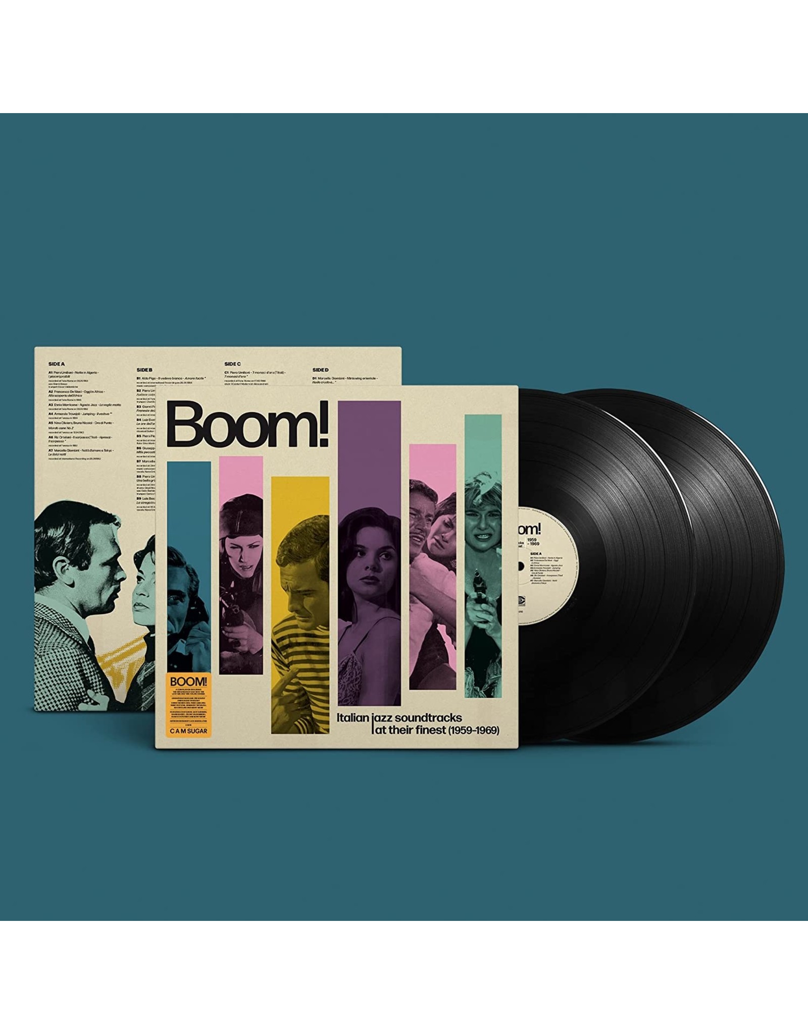 Various - Boom! Italian Jazz Soundtracks At Their Finest (1959 - 1969)