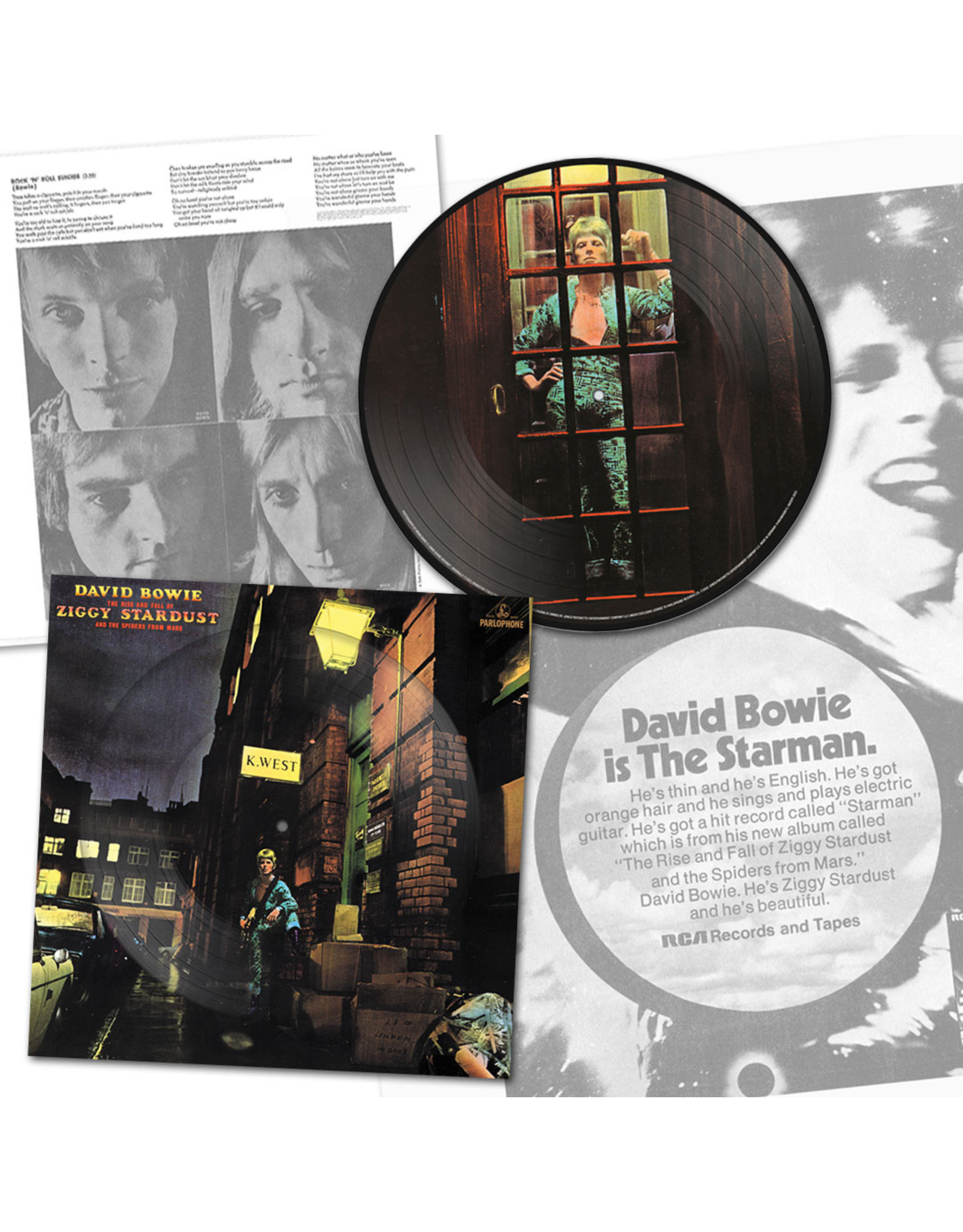 David Bowie - Rise & Fall Of Ziggy Stardust & The Spiders From Mars [Exclusive Picture Disc]