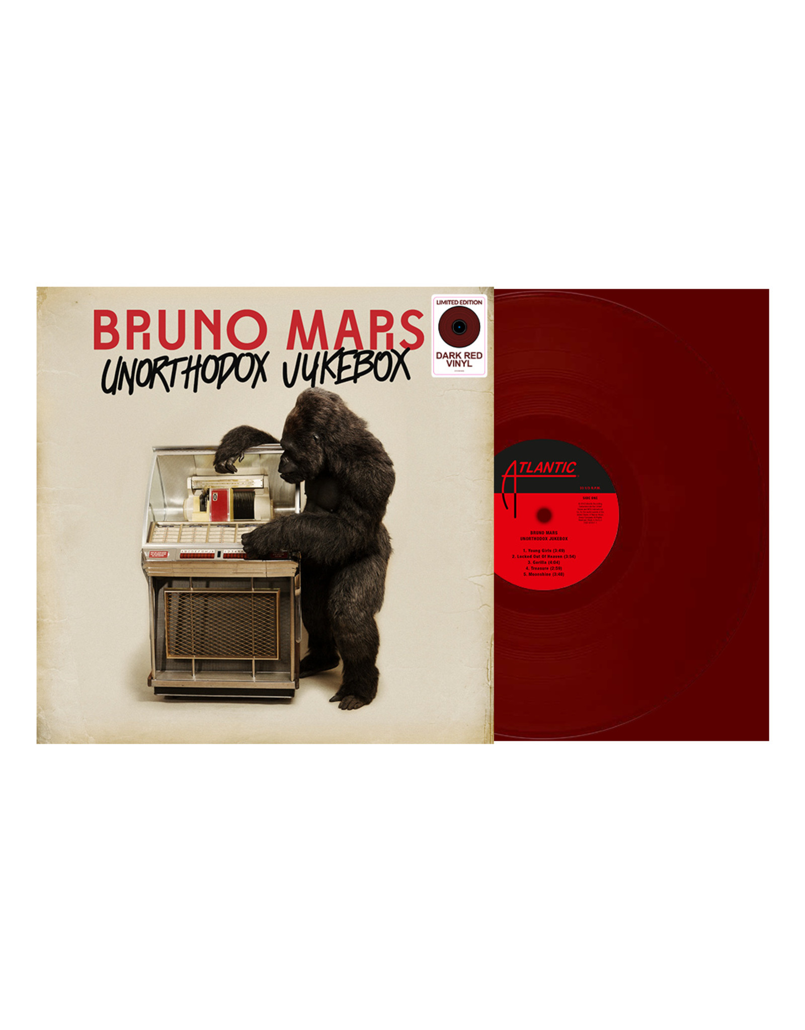 Bruno Mars - Unorthodox Jukebox (Dark Red Vinyl)