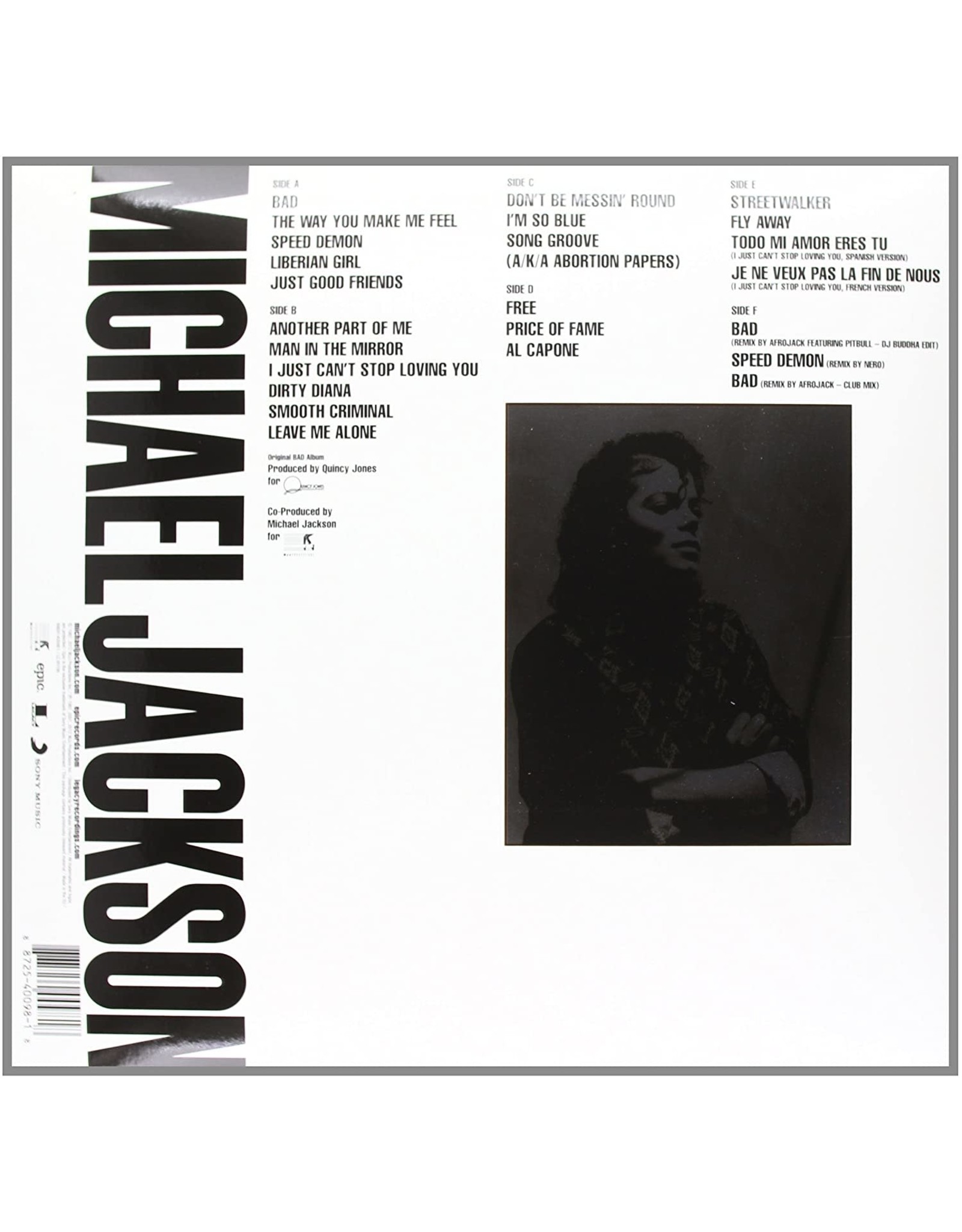 Michael Jackson - Bad (25th Anniversary) [Vinyl] - Pop Music