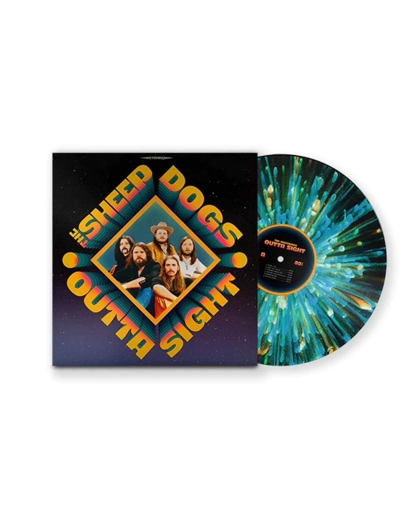 Sheepdogs - Outta Sight (Exclusive Space Psych Splatter Vinyl)