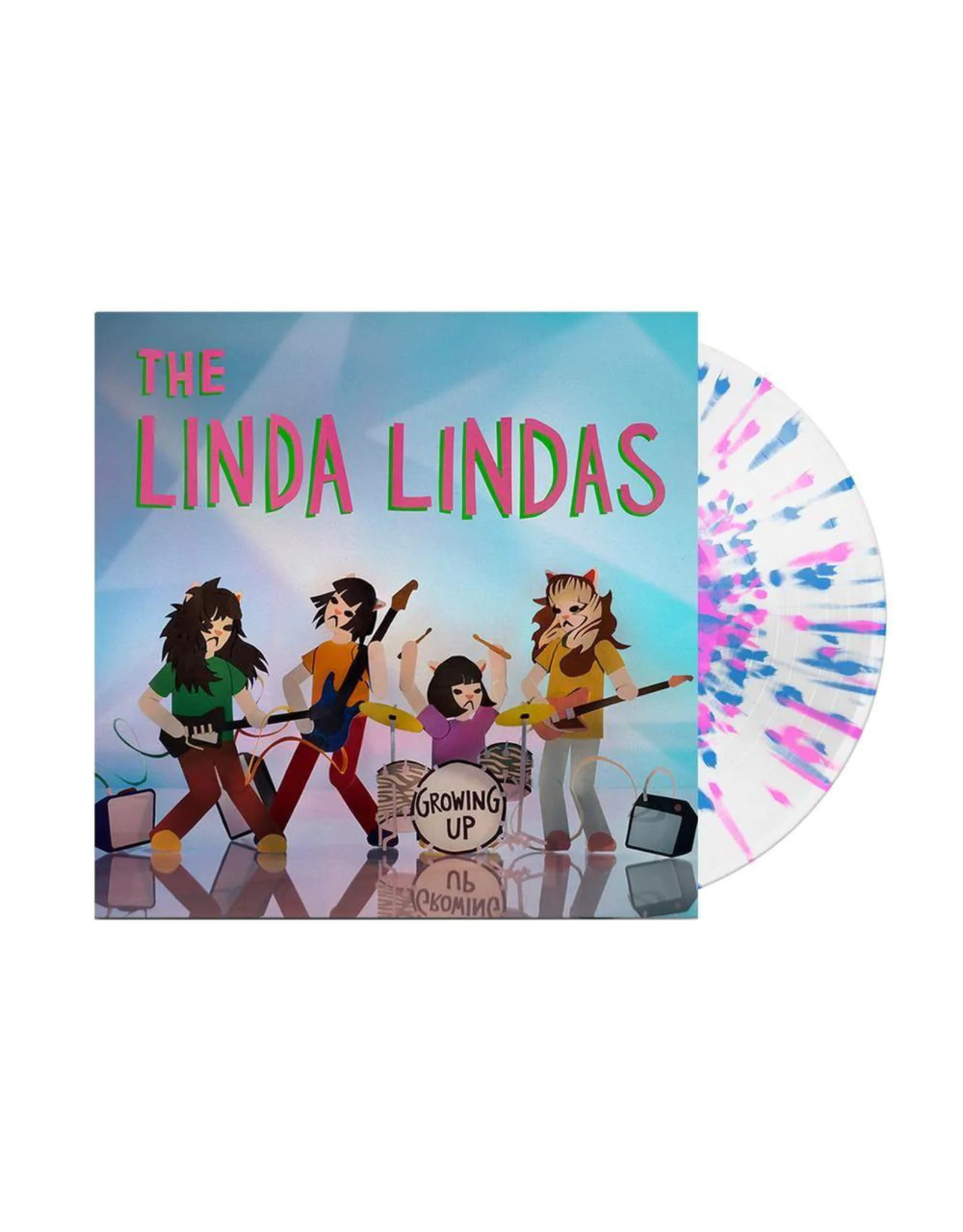 Linda Lindas - Growing Up (Exclusive Blue Pink Splatter Vinyl)