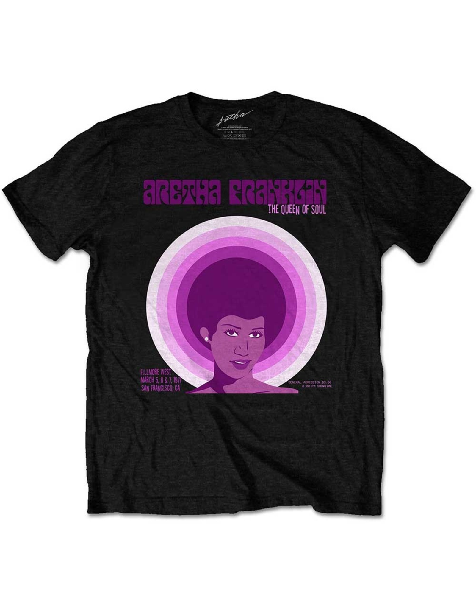 Aretha Franklin / The Queen Of Soul Tee
