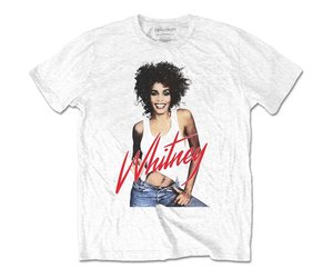 Whitney Houston - Classic Whitney T-Shirt - Pop Music