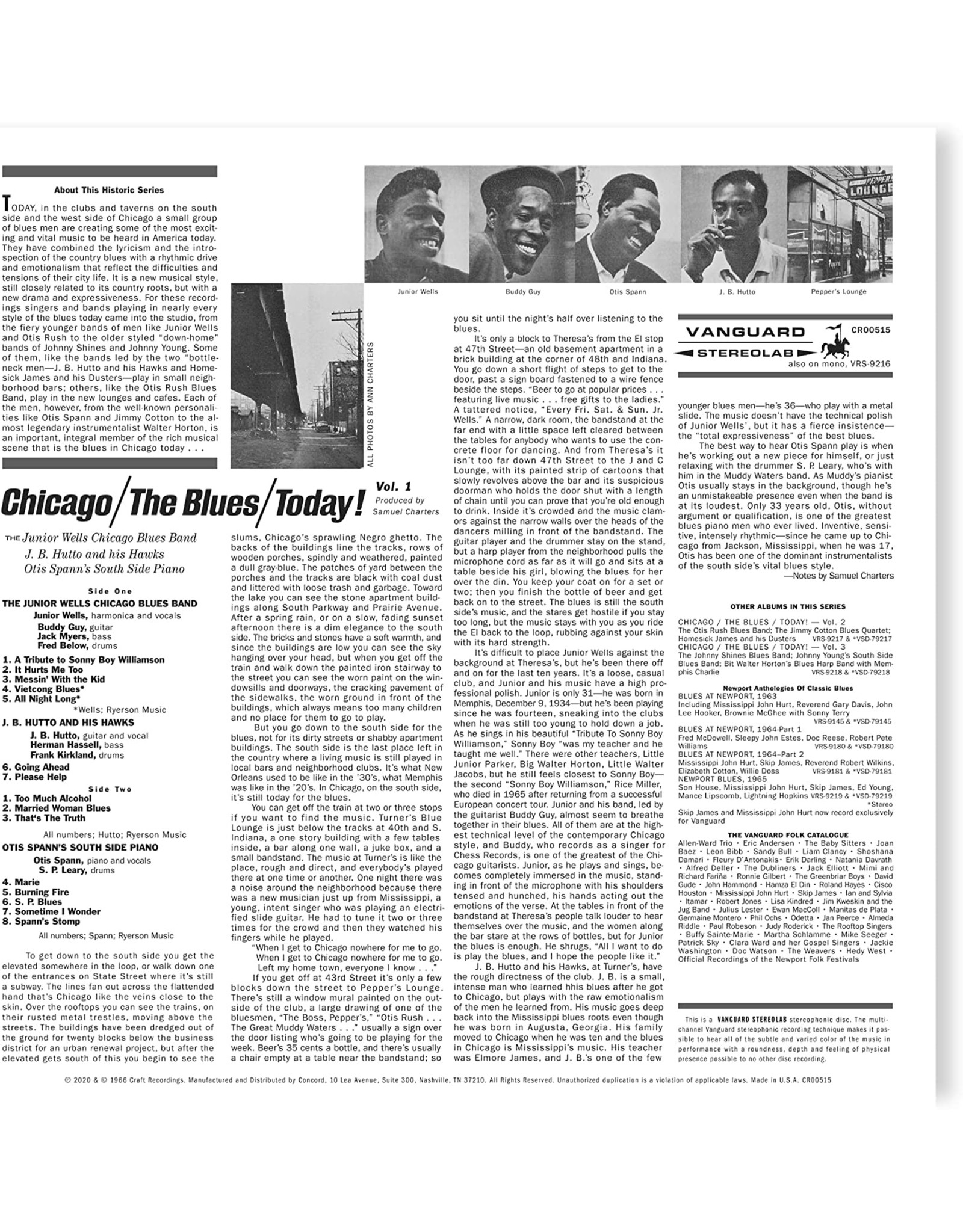 Various - Chicago / The Blues / Today Vol. 1