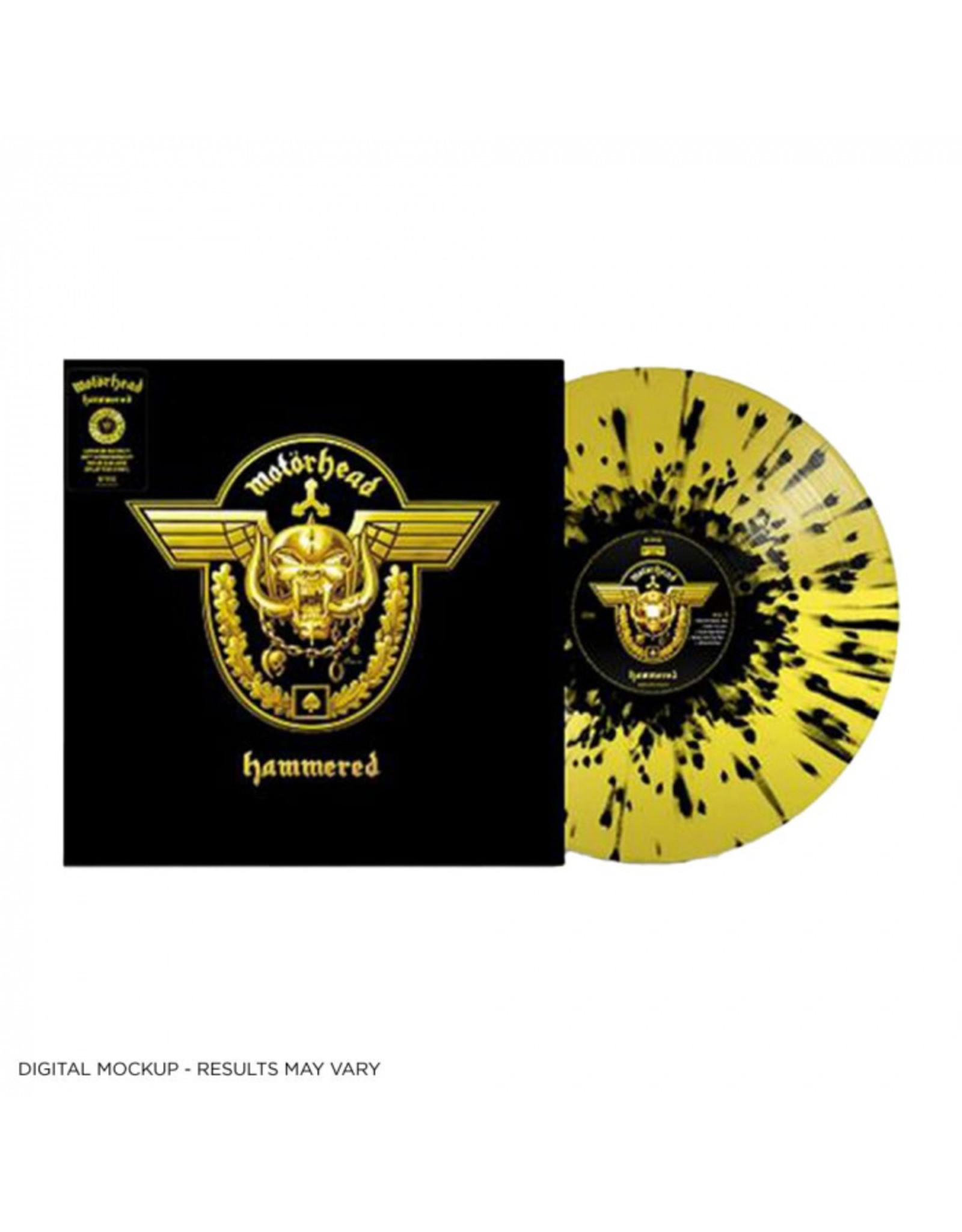 Motörhead - Hammered (20th Anniversary) [Yellow & Black Splatter Vinyl]