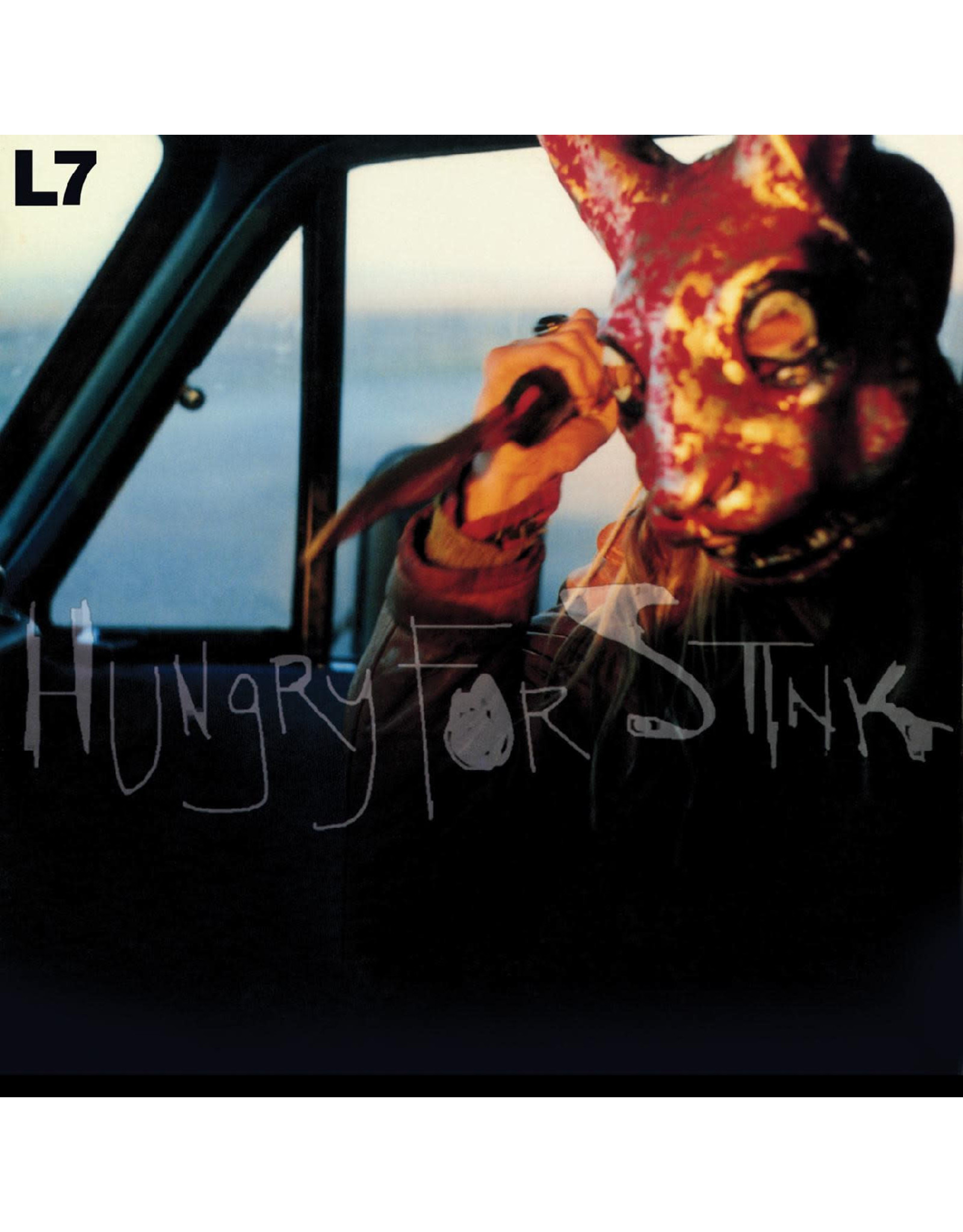 L7 - Hungry For Stink (Clear / Red Bloodshot Vinyl)