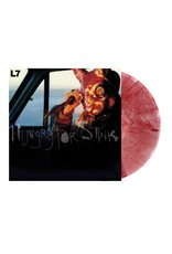 L7 - Hungry For Stink (Clear / Red Bloodshot Vinyl)