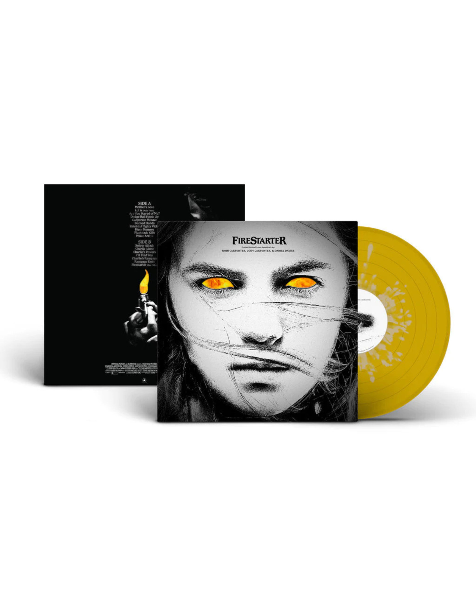 John Carpenter - Firestarter (Exclusive Yellow Bone Splatter Vinyl)