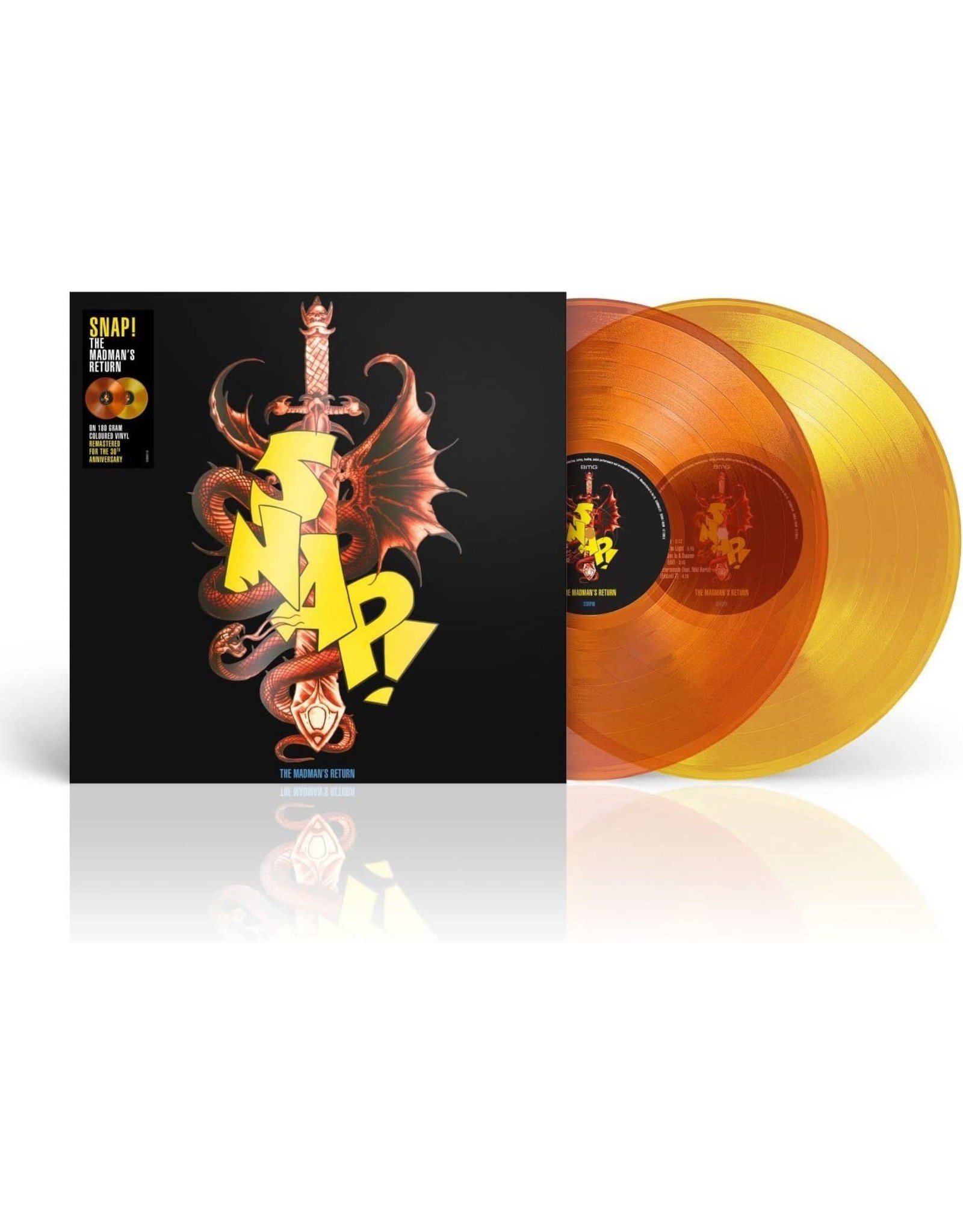 SNAP! - The Madman's Return (30th Anniversary) [Orange / Yellow Vinyl]