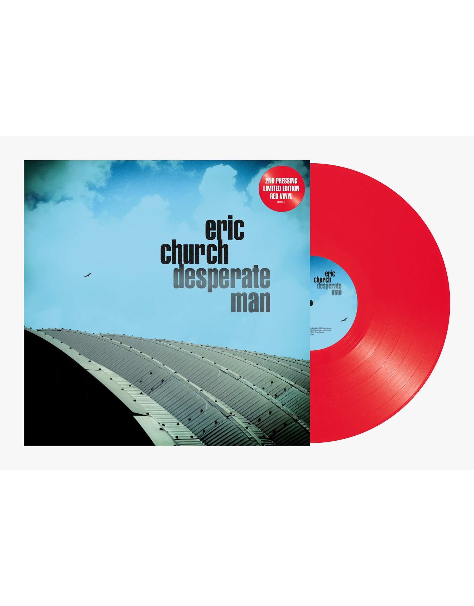 Eric Church - Desperate Man (Red Vinyl)
