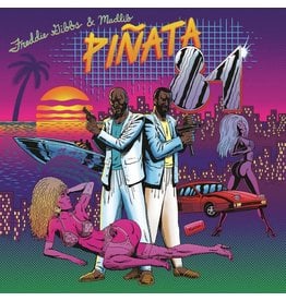 Freddie Gibbs / Madlib - Pinata: The 1984 Version (Neon Pink / Black Vinyl)