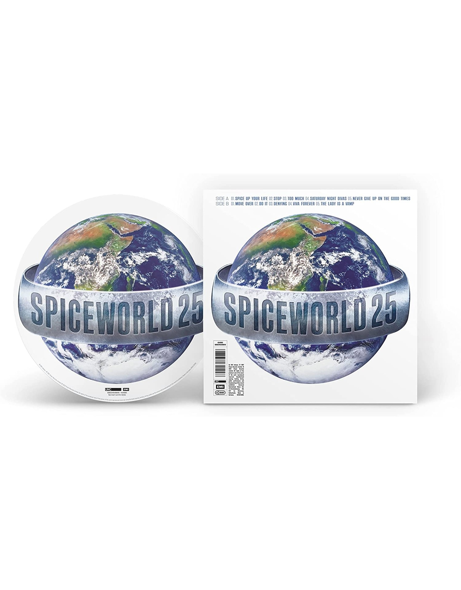Spice Girls Spiceworld 25th Anniversary Picture Disc Vinyl 