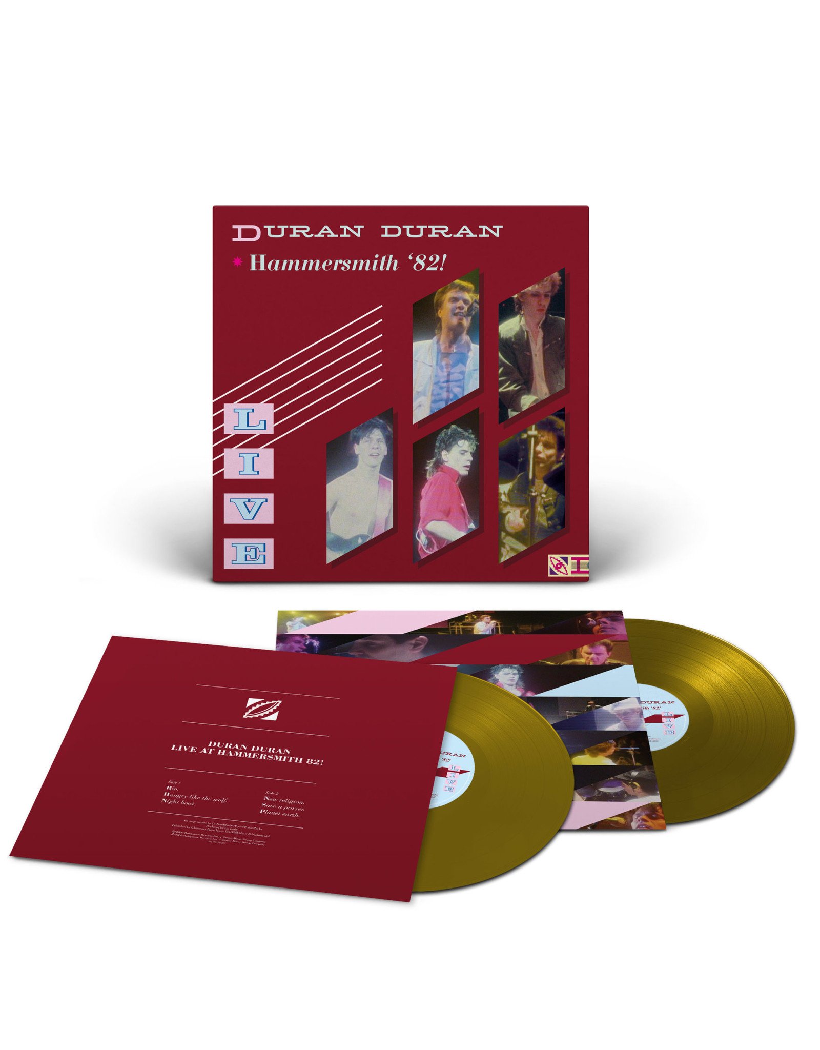 Duran Duran - Live At Hammersmith '82 (Exclusive Gold Vinyl)