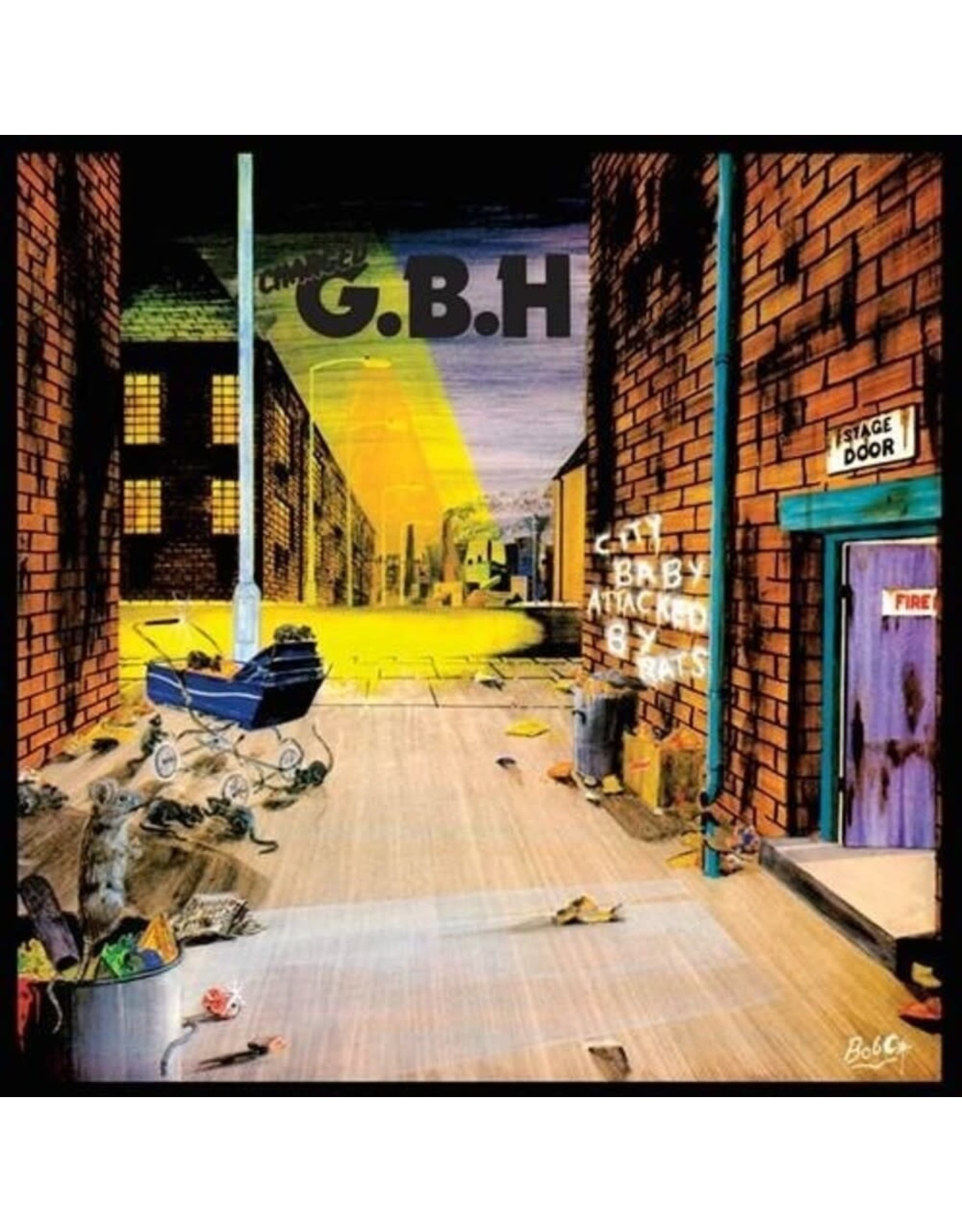G.B.H. - City Baby Attacked By Rats (Record Store Day) [Lime Green Vinyl]