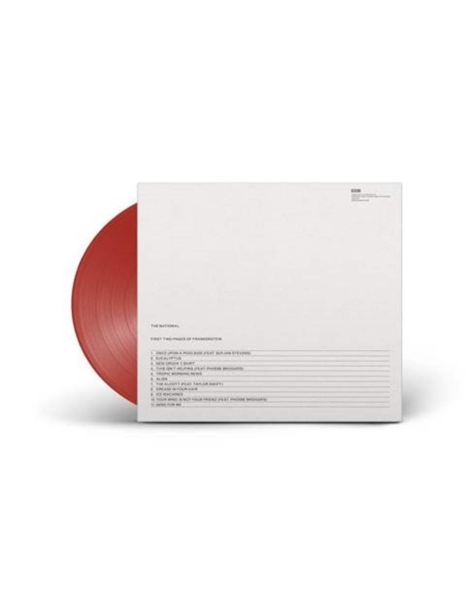 National - First Two Pages of Frankenstein  (Exclusive Red Vinyl)
