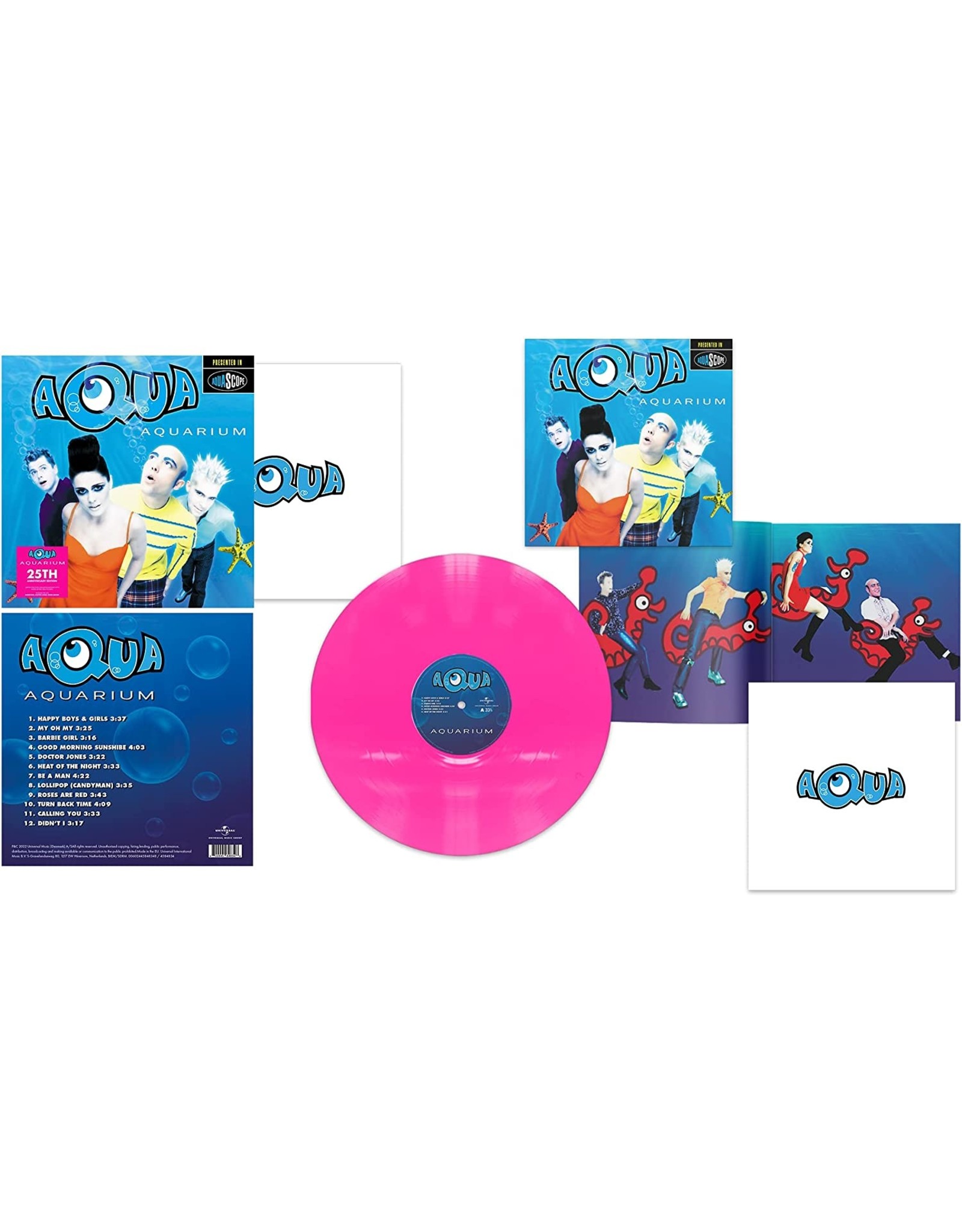 Aqua - Aquarium (25th Anniversary) [Pink Vinyl]