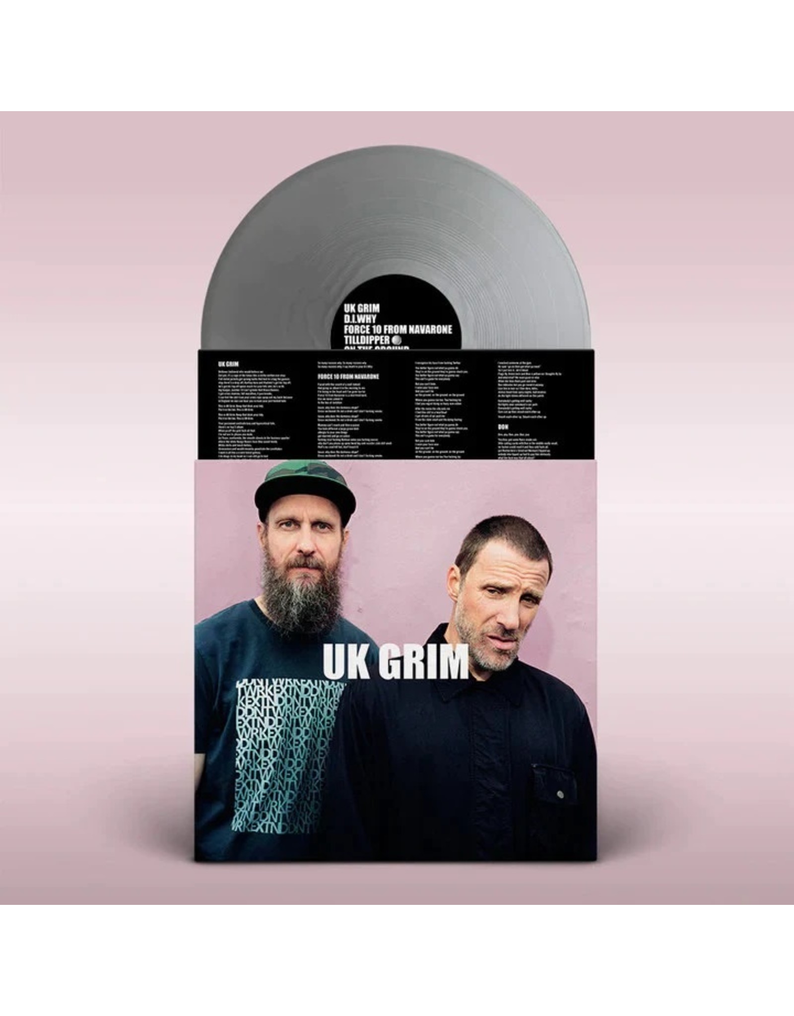 Sleaford Mods - UK GRIM (Exclusive Silver Vinyl)