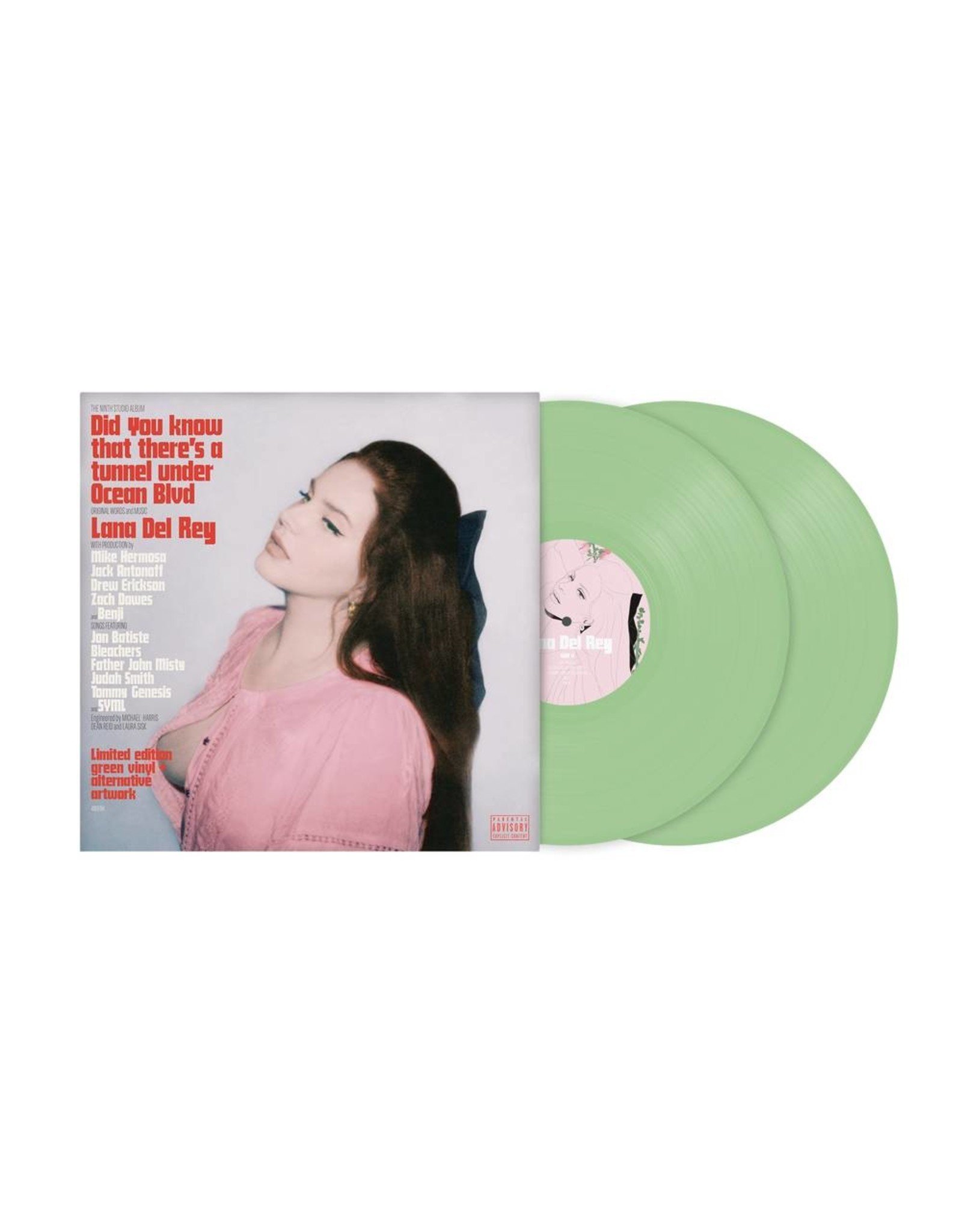 Lana Del Rey - Did You Know That There's A Tunnel Under Ocean Blvd  (Exclusive Green Vinyl)
