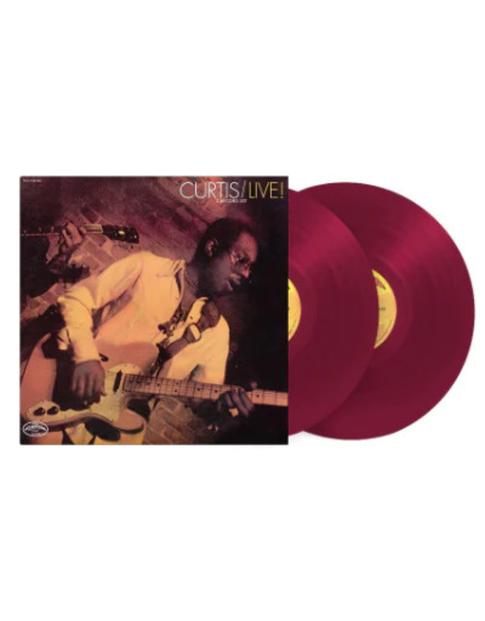 Curtis Mayfield - Live! (Exclusive Burgundy / Fruit Punch Vinyl)