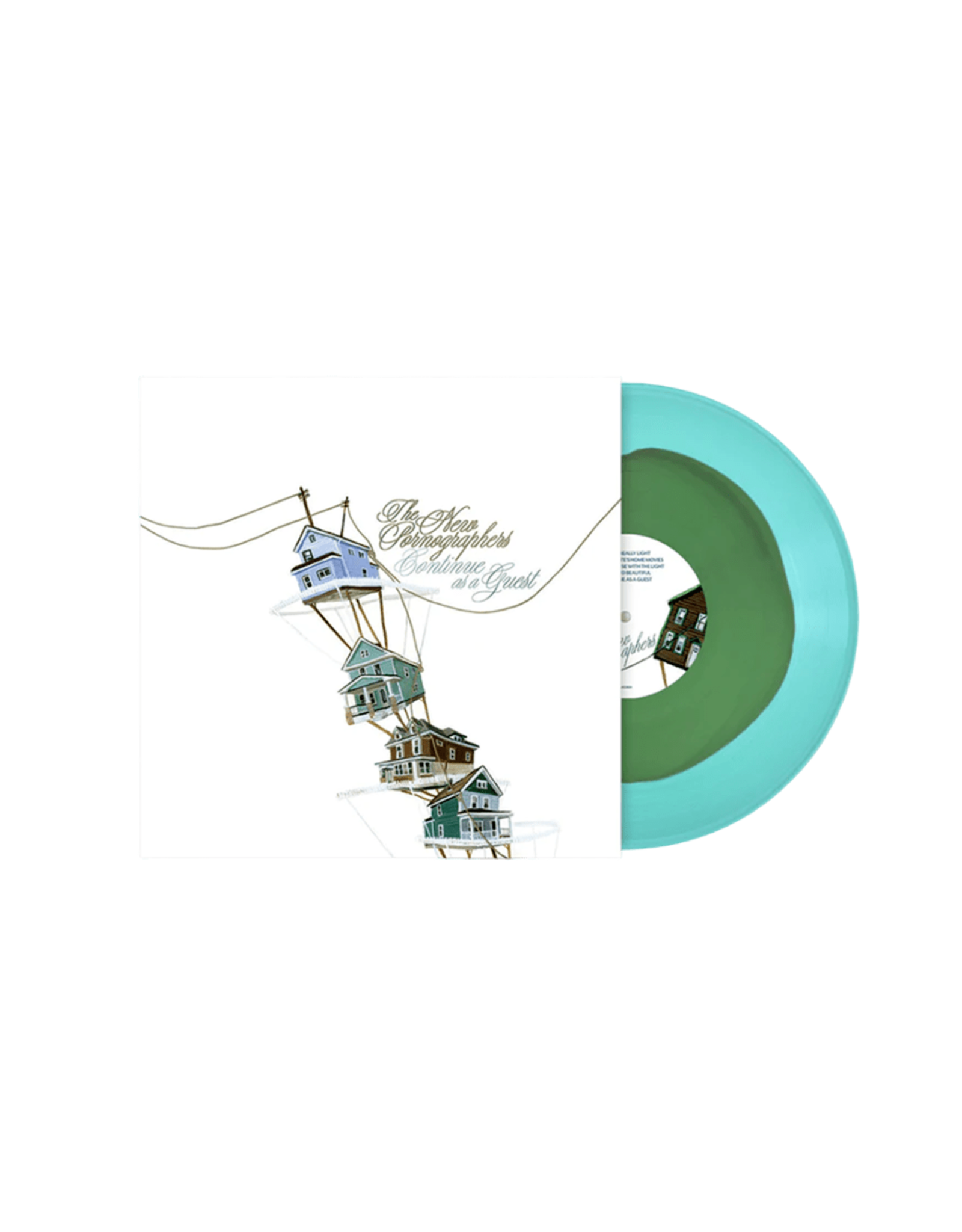 New Pornographers - Continue As A Guest (Exclusive Green / Blue Vinyl)