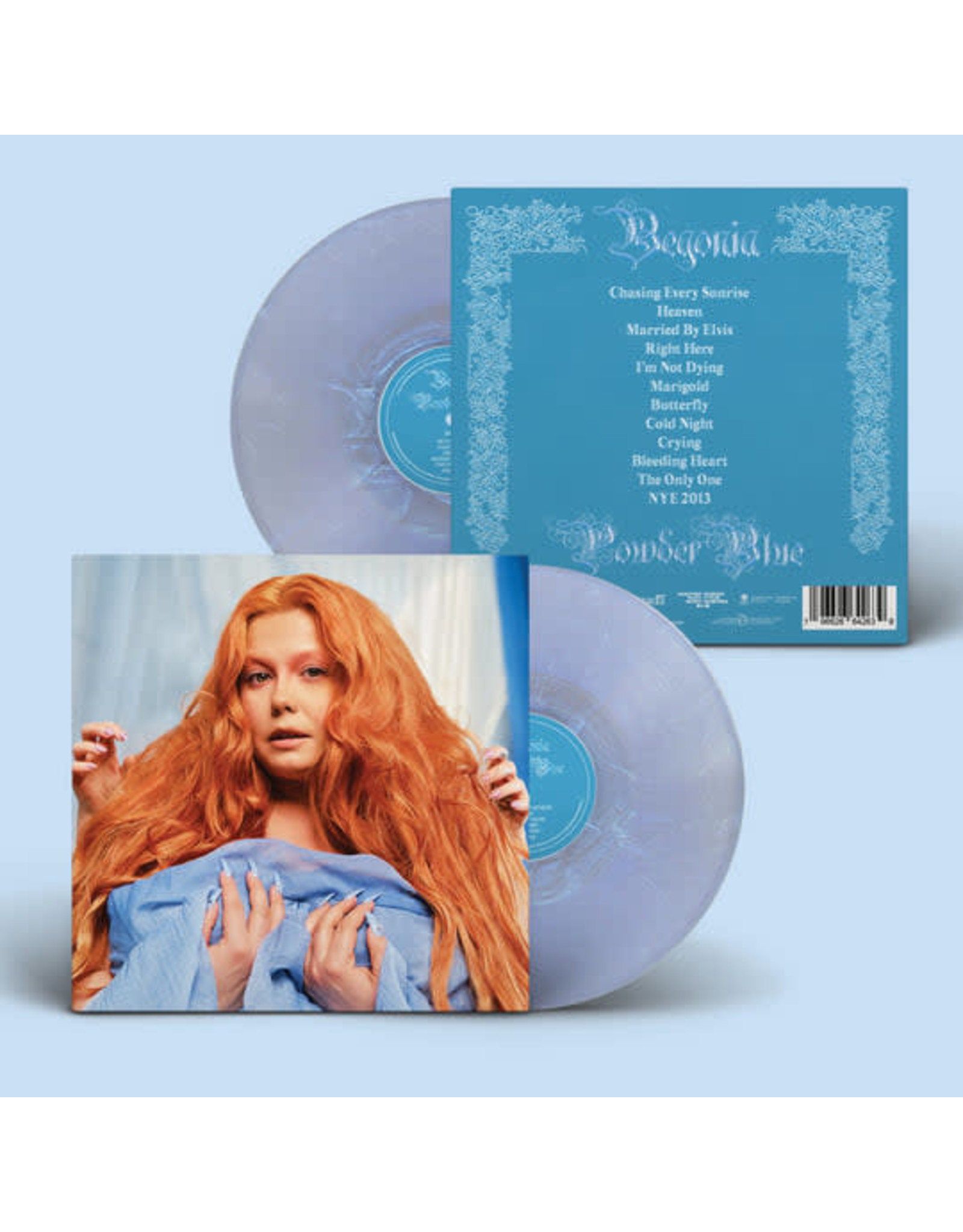 Begonia - Powder Blue (Blue Ripple Vinyl)