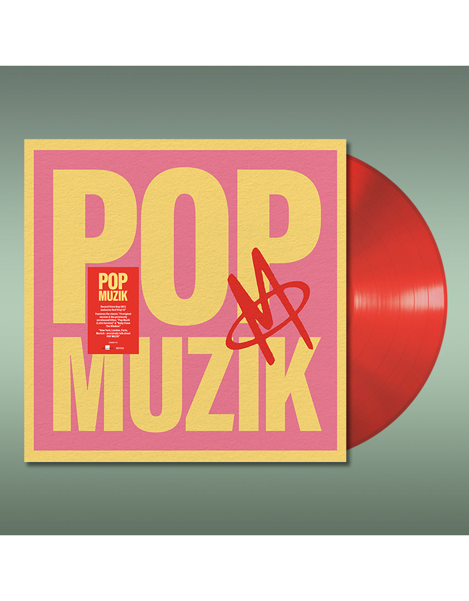 M / Robin Scott - Pop Muzik / Baby Close The Window (Exclusive Pink Vinyl)