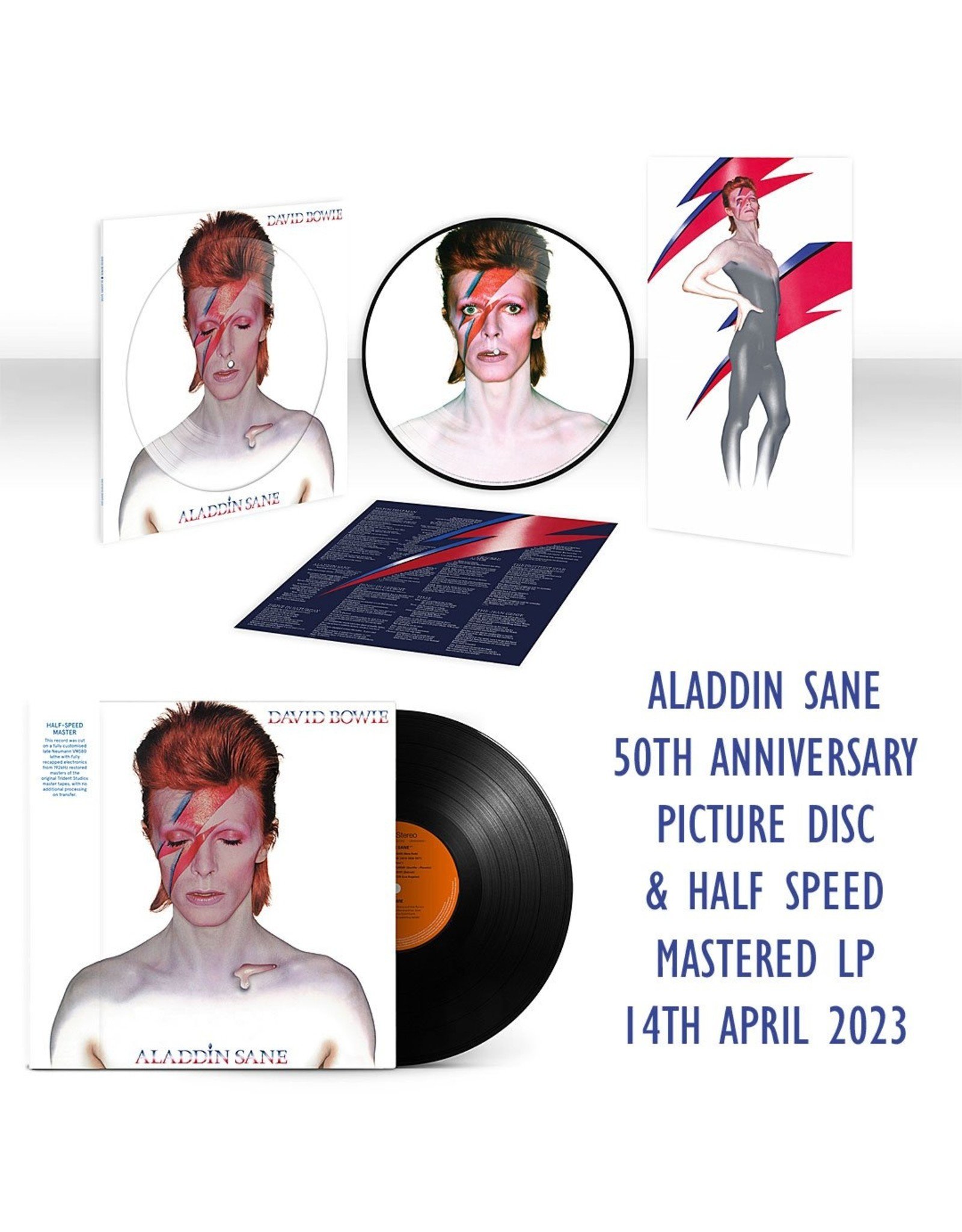 David Bowie - Aladdin Sane (Half-Speed Master) [Picture Disc]
