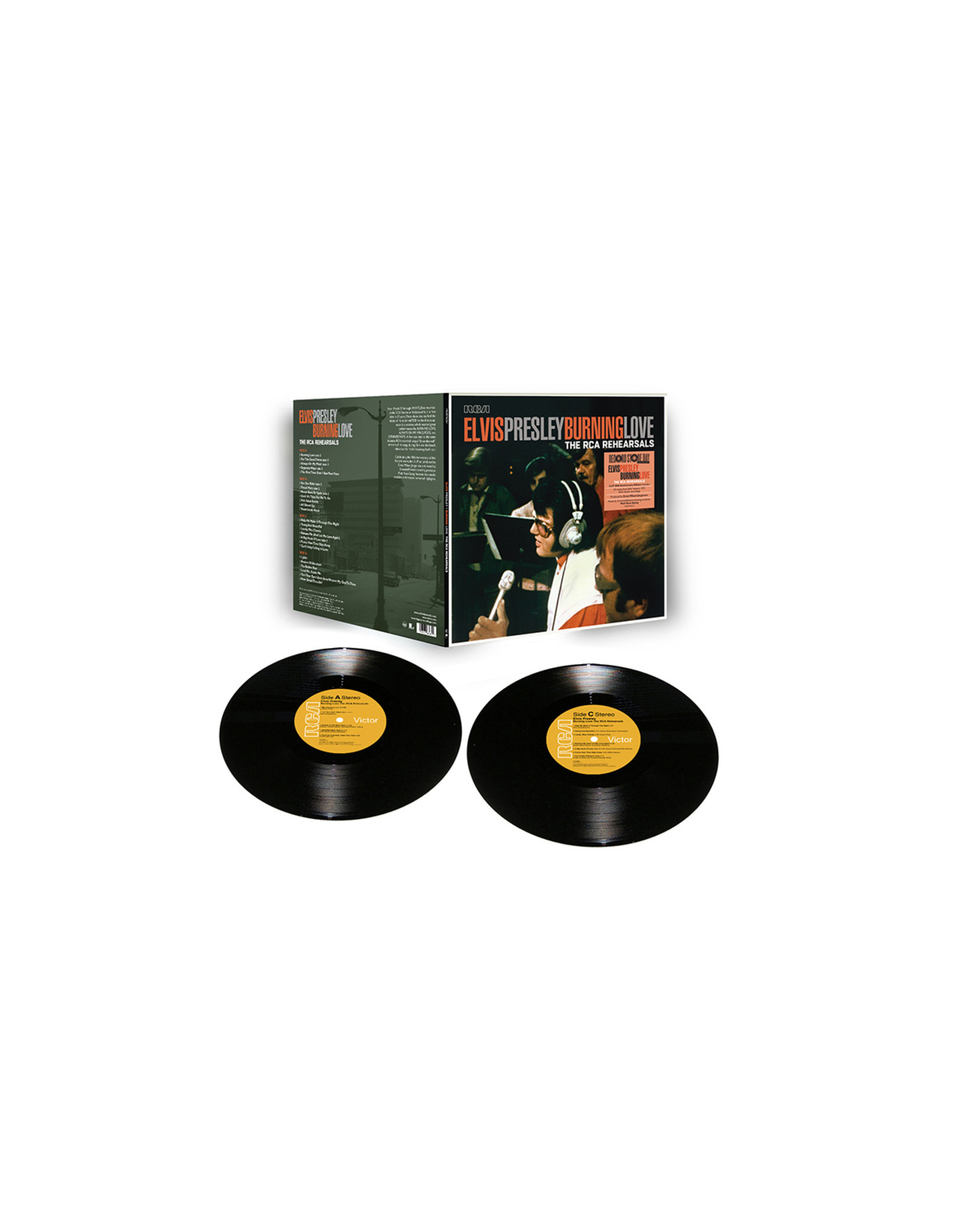 Elvis Presley On Tour Burning Love The RCA Rehearsals (RSD) [Vinyl] Pop Music