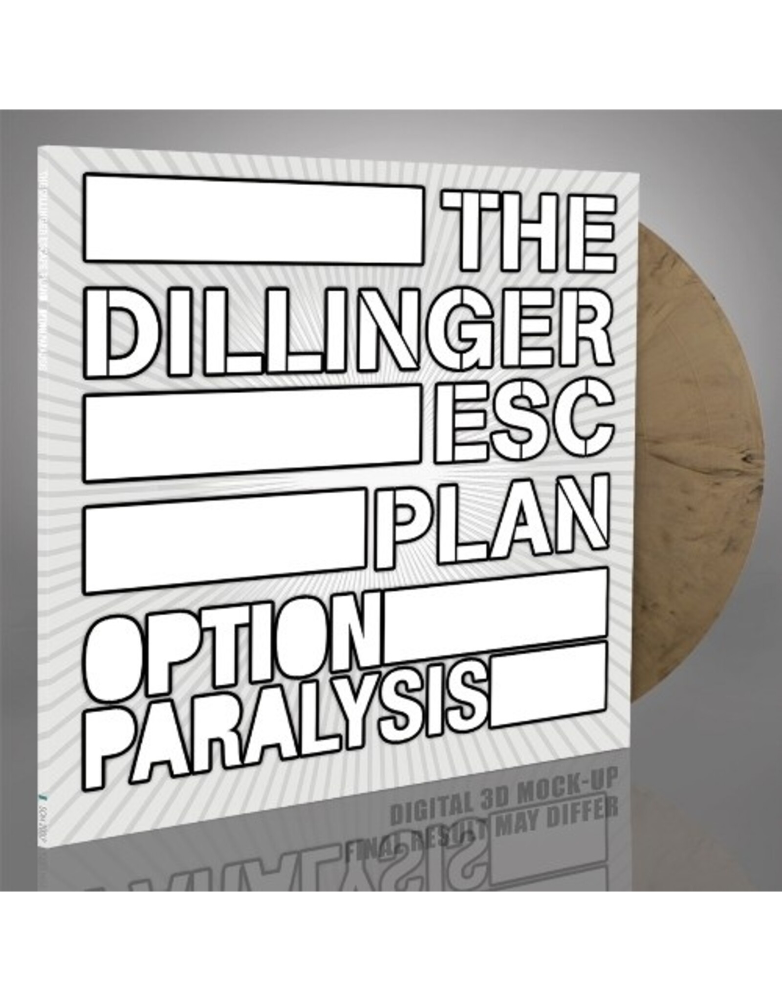 Dillinger Escape Plan - Option Paralysis (Gold / Black Marble Vinyl)