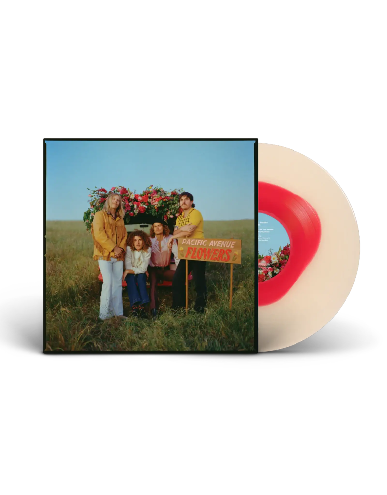 Pacific Avenue - Flowers (White / Red Vinyl)