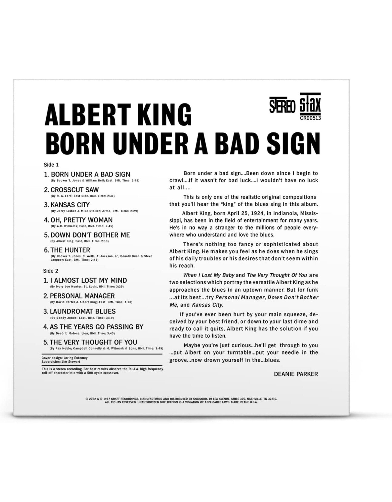 Albert King - Born Under A Bad Sign (2023 Remaster)