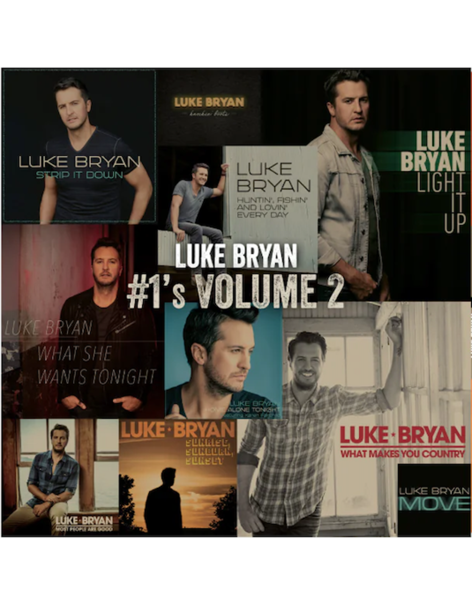 Luke Bryan - #1's Volume: 2 (Tangerine Vinyl)