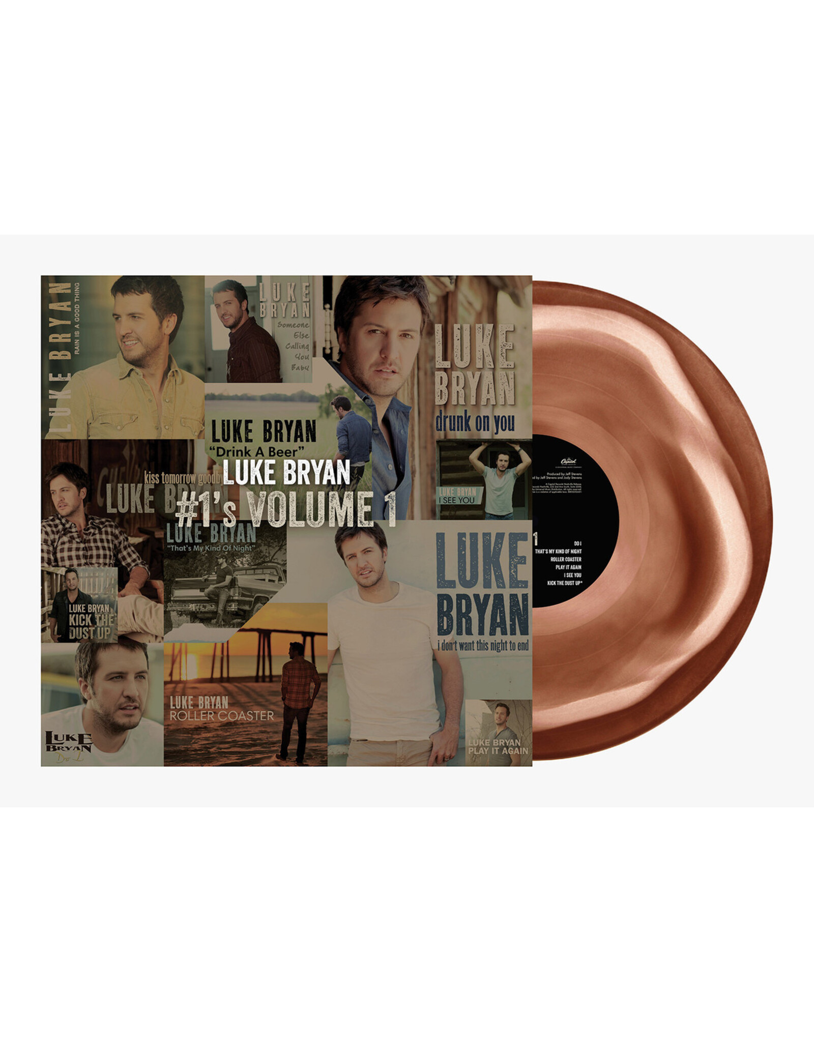 Luke Bryan - #1's: Volume 1 (Brown Swirl Vinyl)