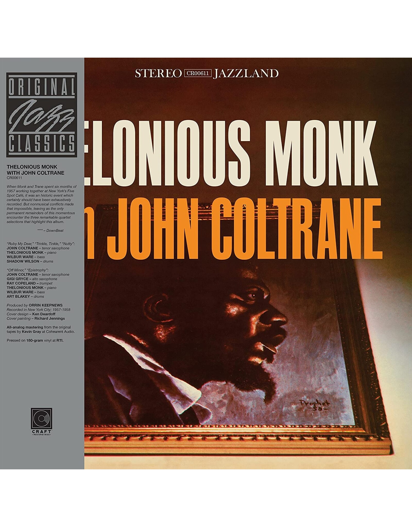 Thelonious Monk & John Coltrane - Monk / Coltrane