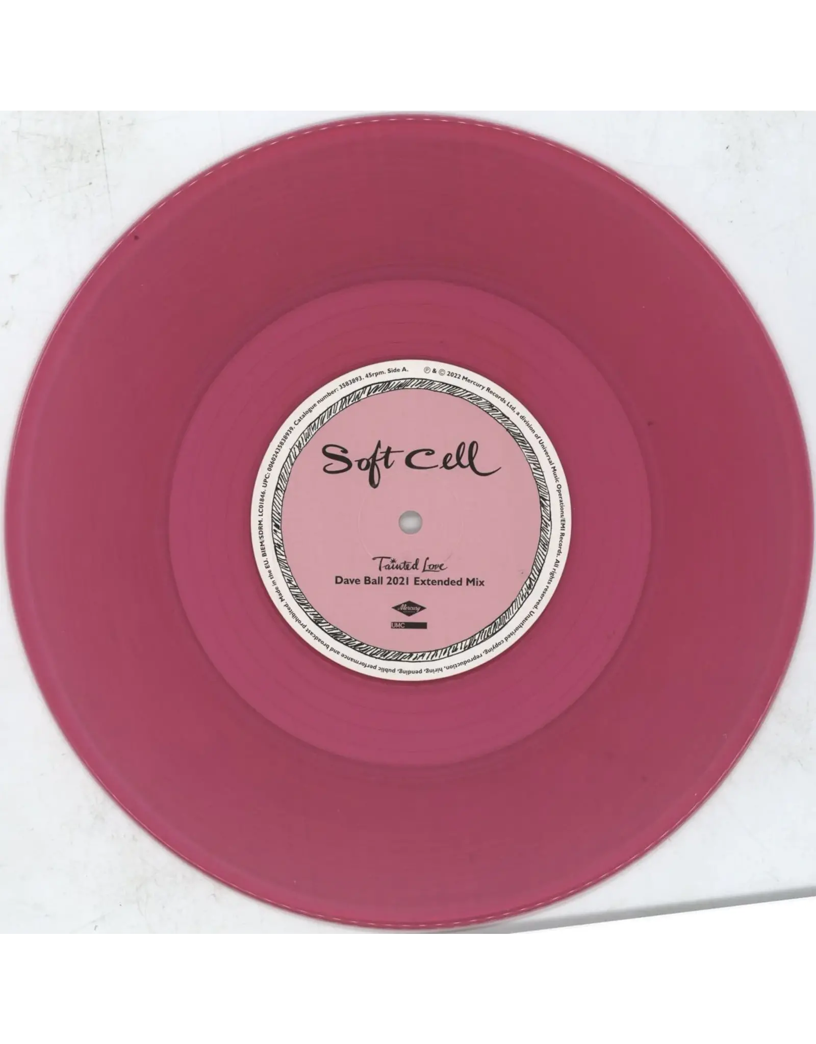 Soft Cell - Tainted Love 40 (10" Pink Vinyl)